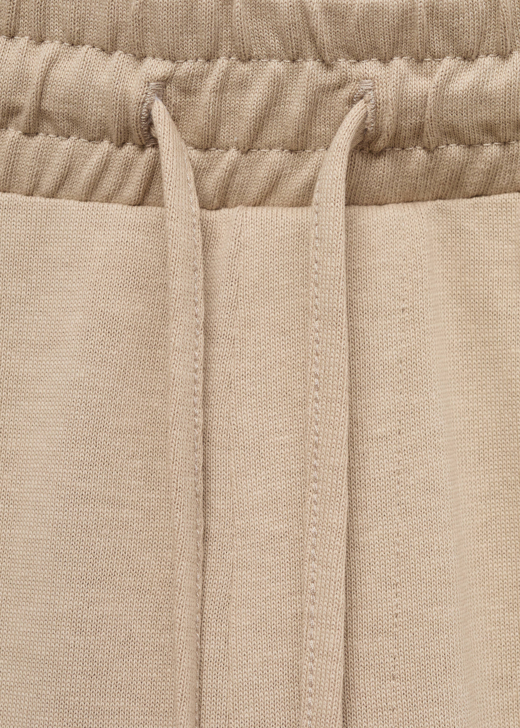 100% cotton bermuda shorts with drawstring - Details of the article 8