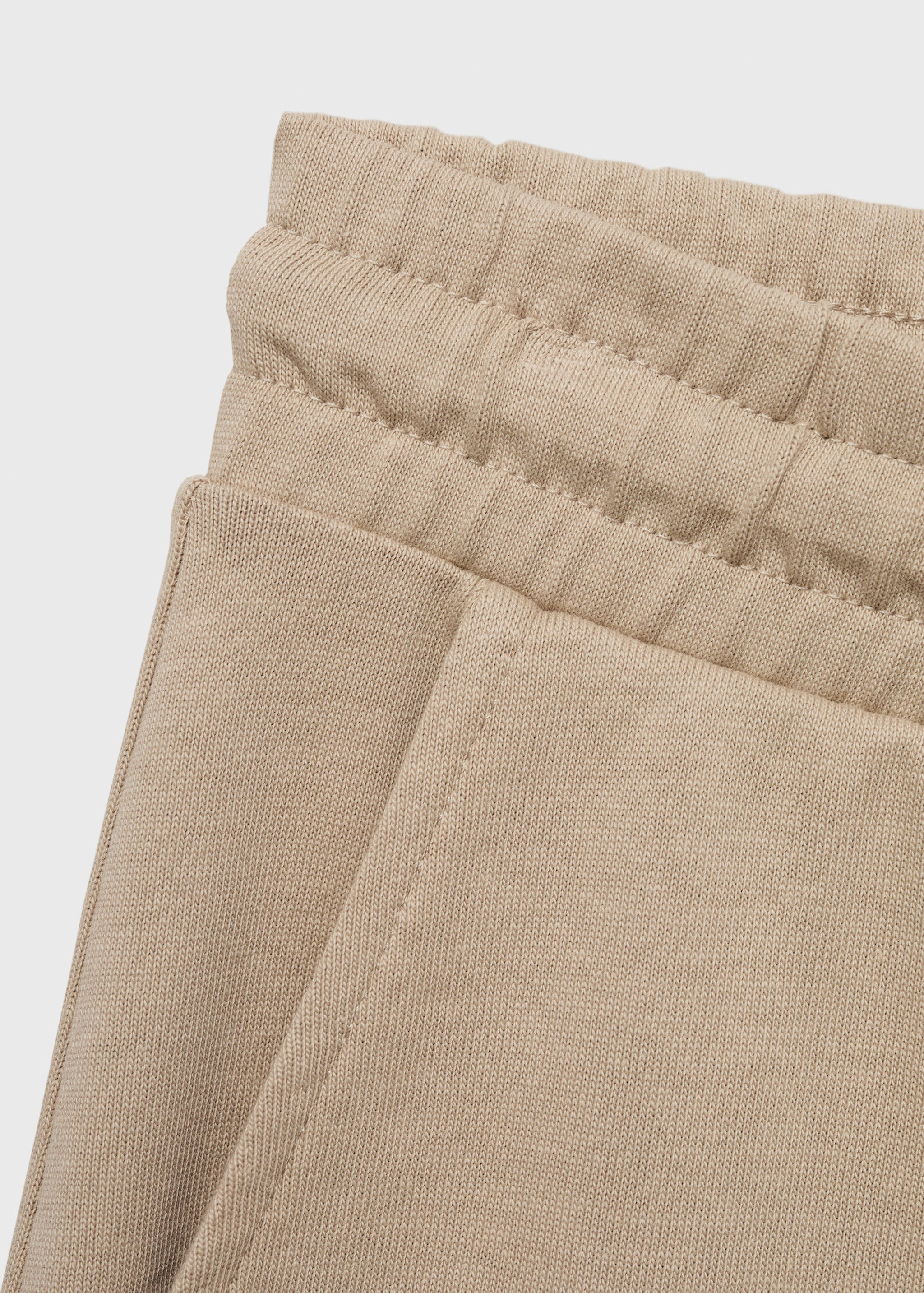 100% cotton bermuda shorts with drawstring - Details of the article 0