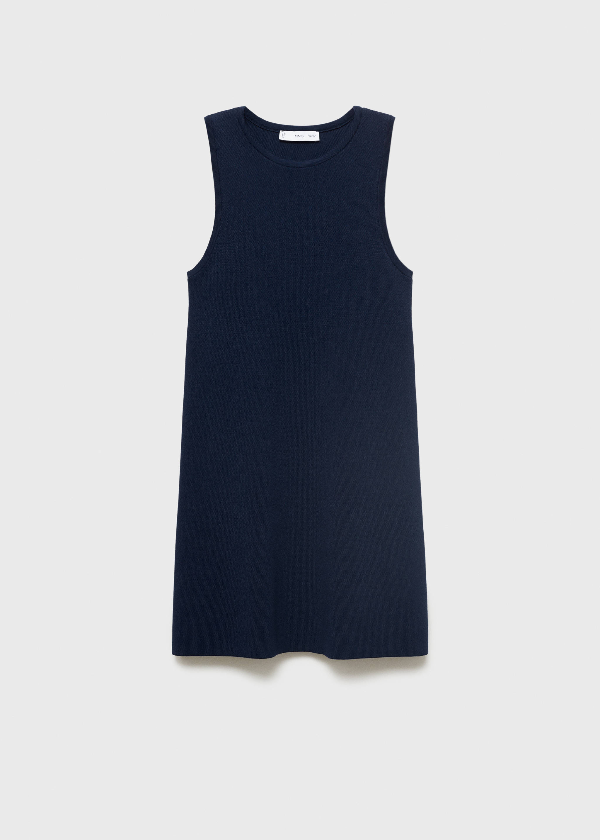 Knitted dress with straps - Article without model