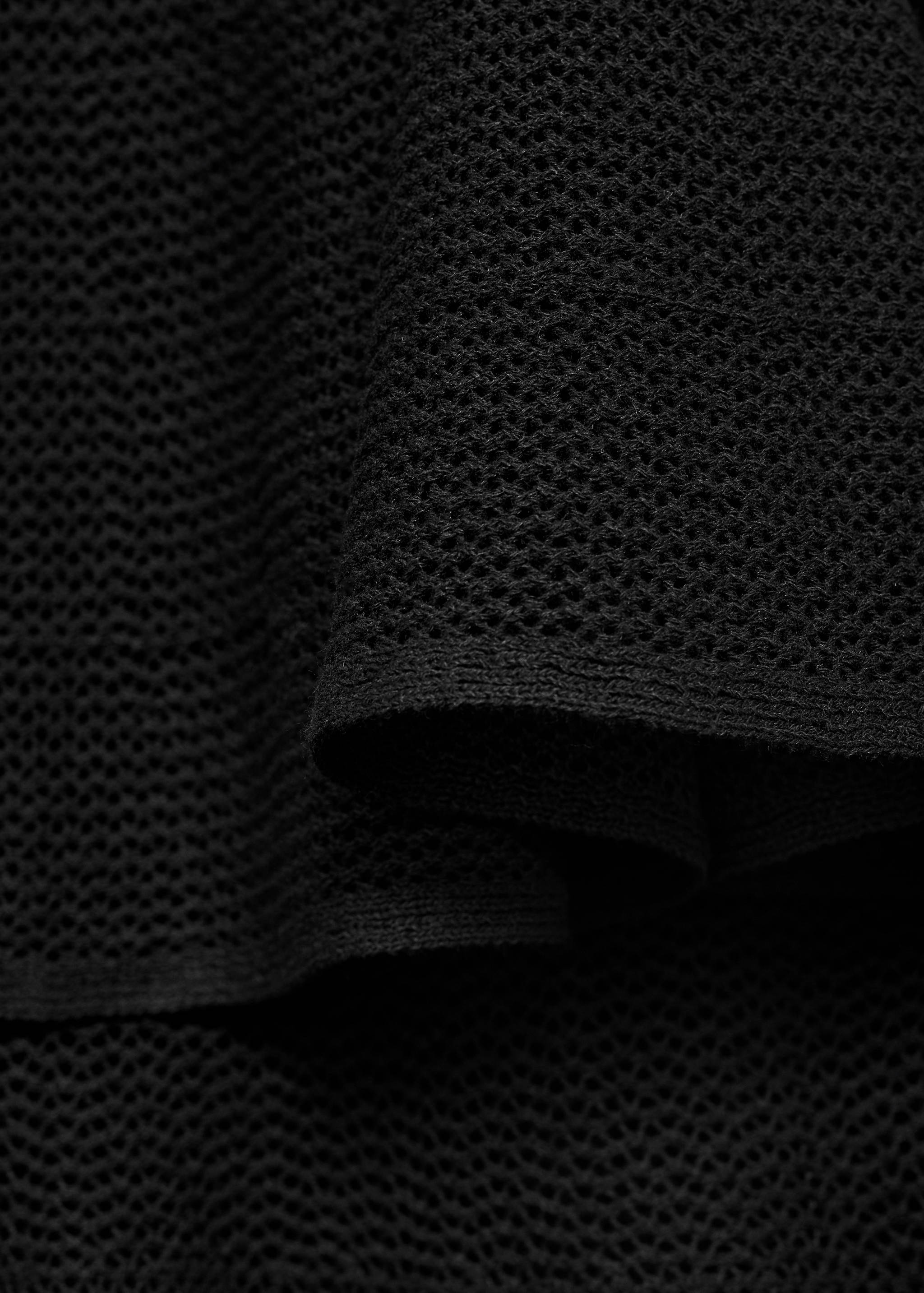 Trikåklänning volang - Detaljer om artikeln 0