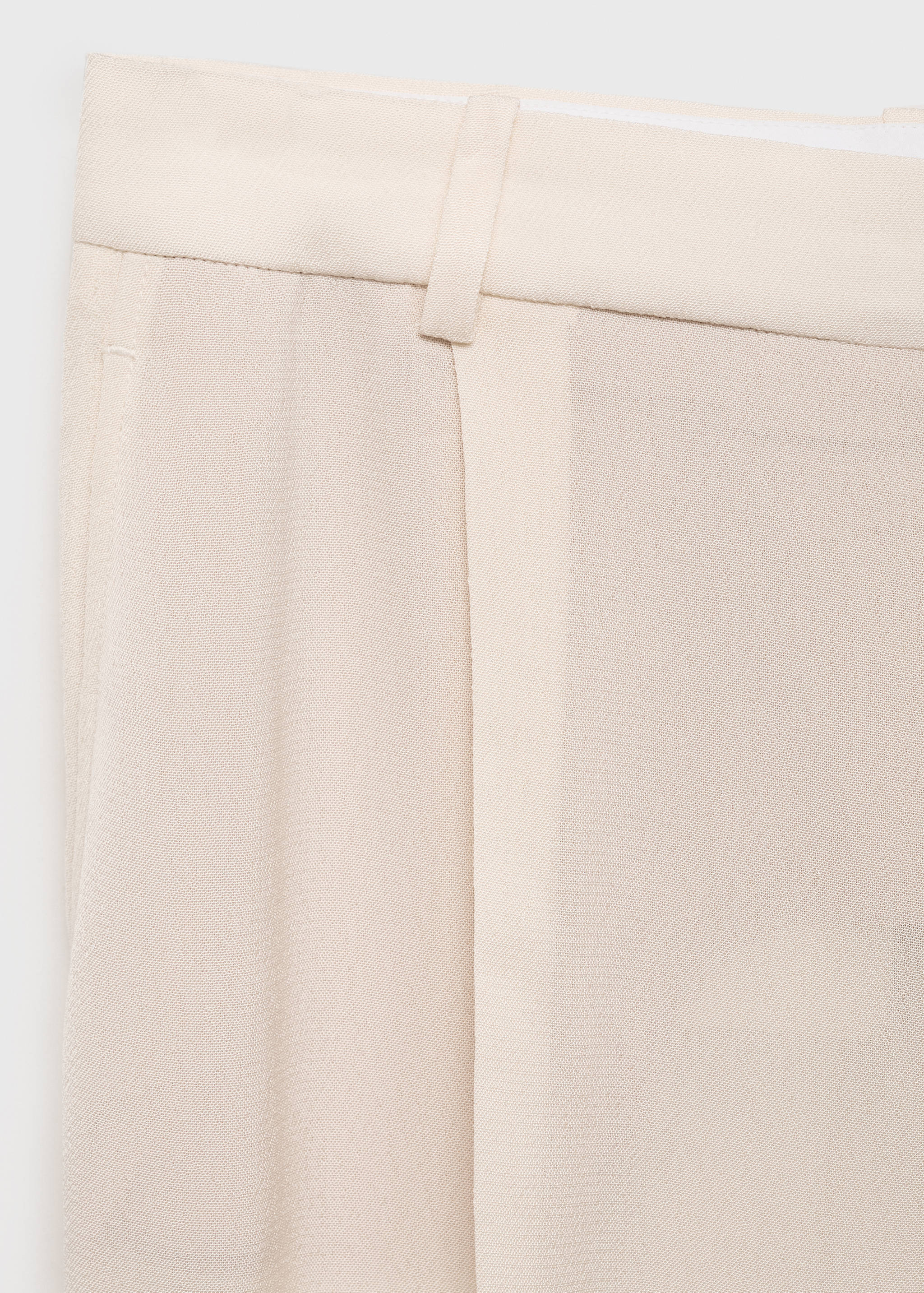 Straight-fit suit trousers - Details of the article 0