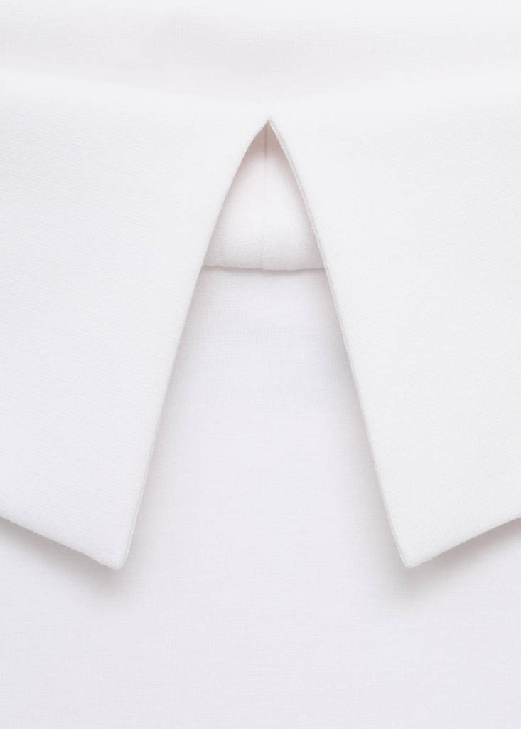 Strapless top — White
