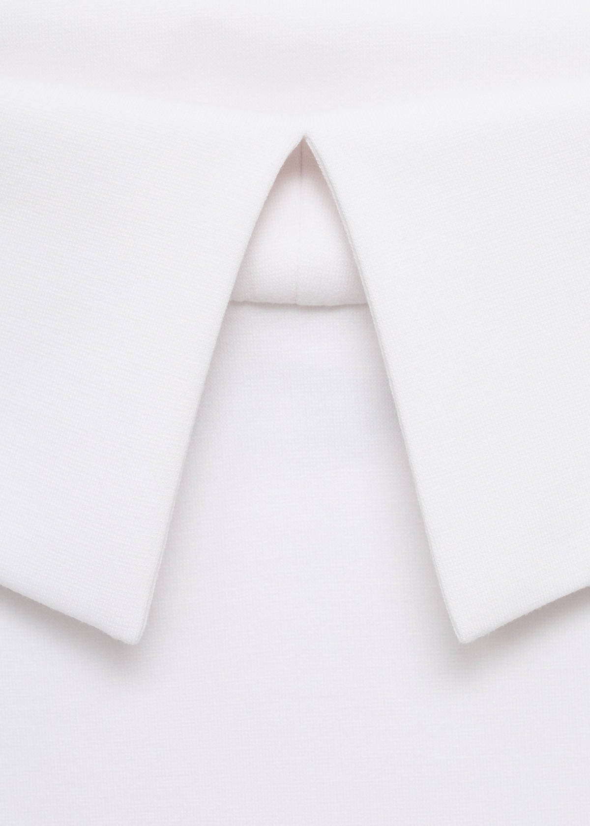 Strapless top — White