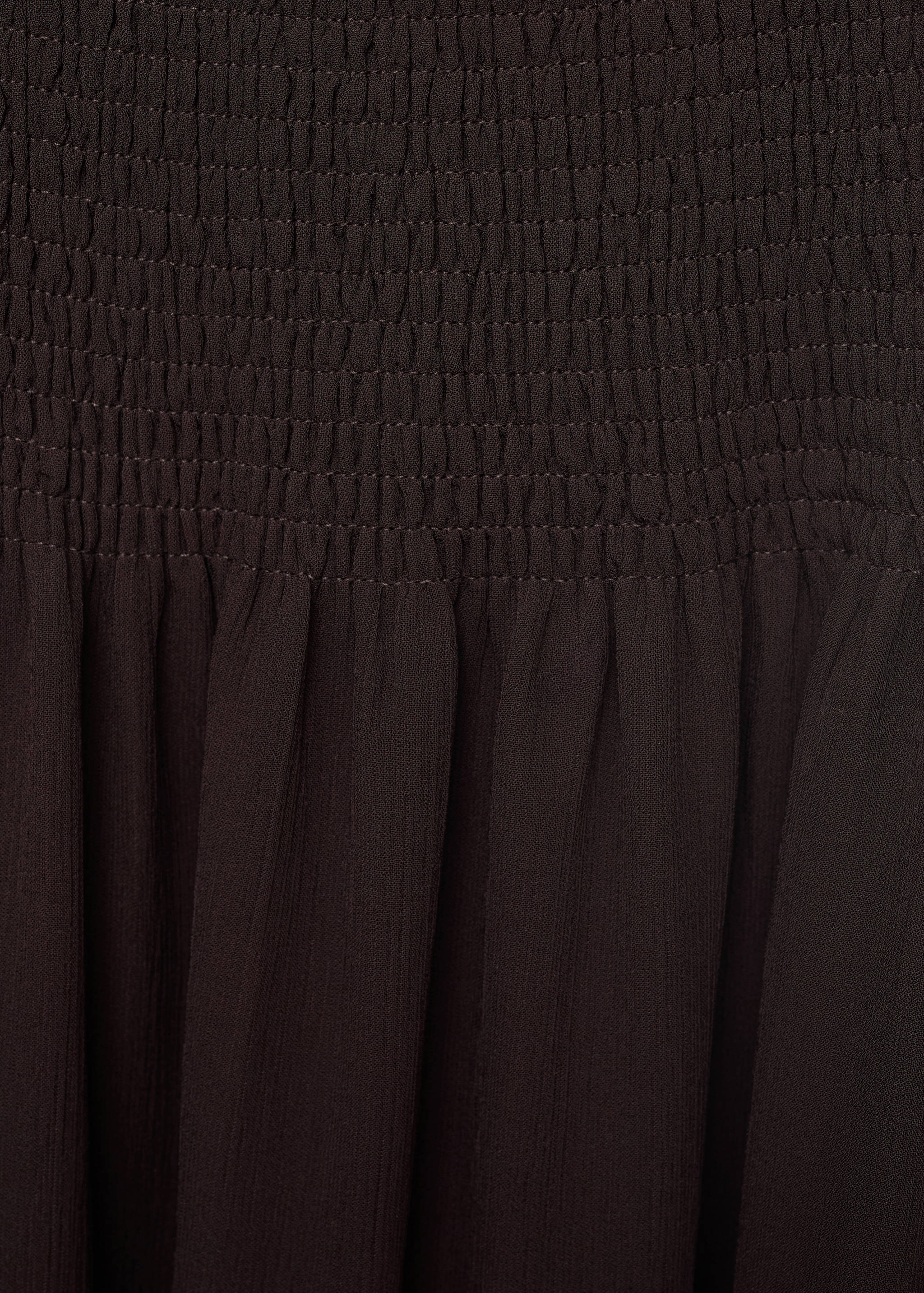 Asymmetrical dress with gathered body - Details of the article 8