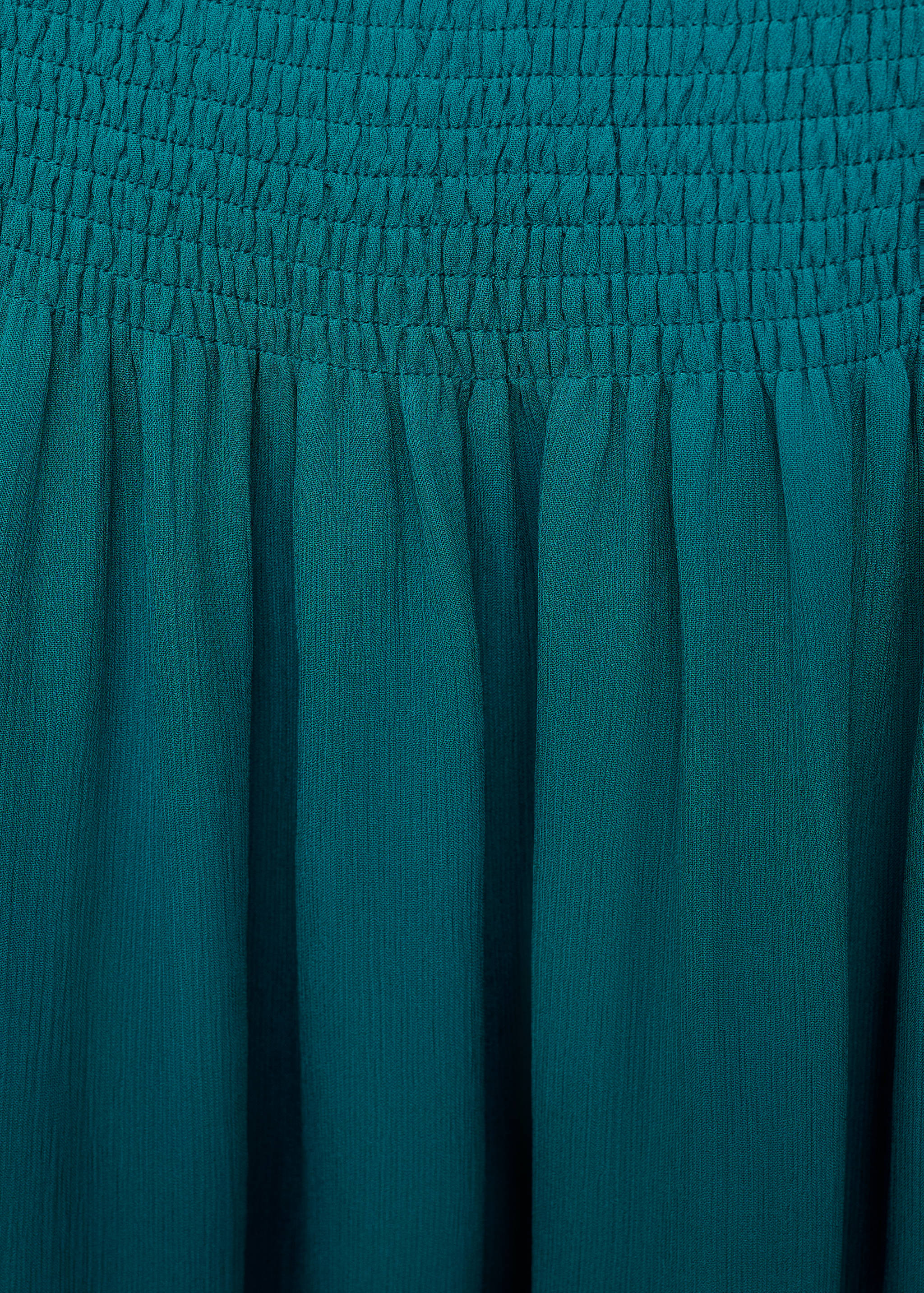 Асимметричное платье со сборкой на лифе - Деталь изделия 0