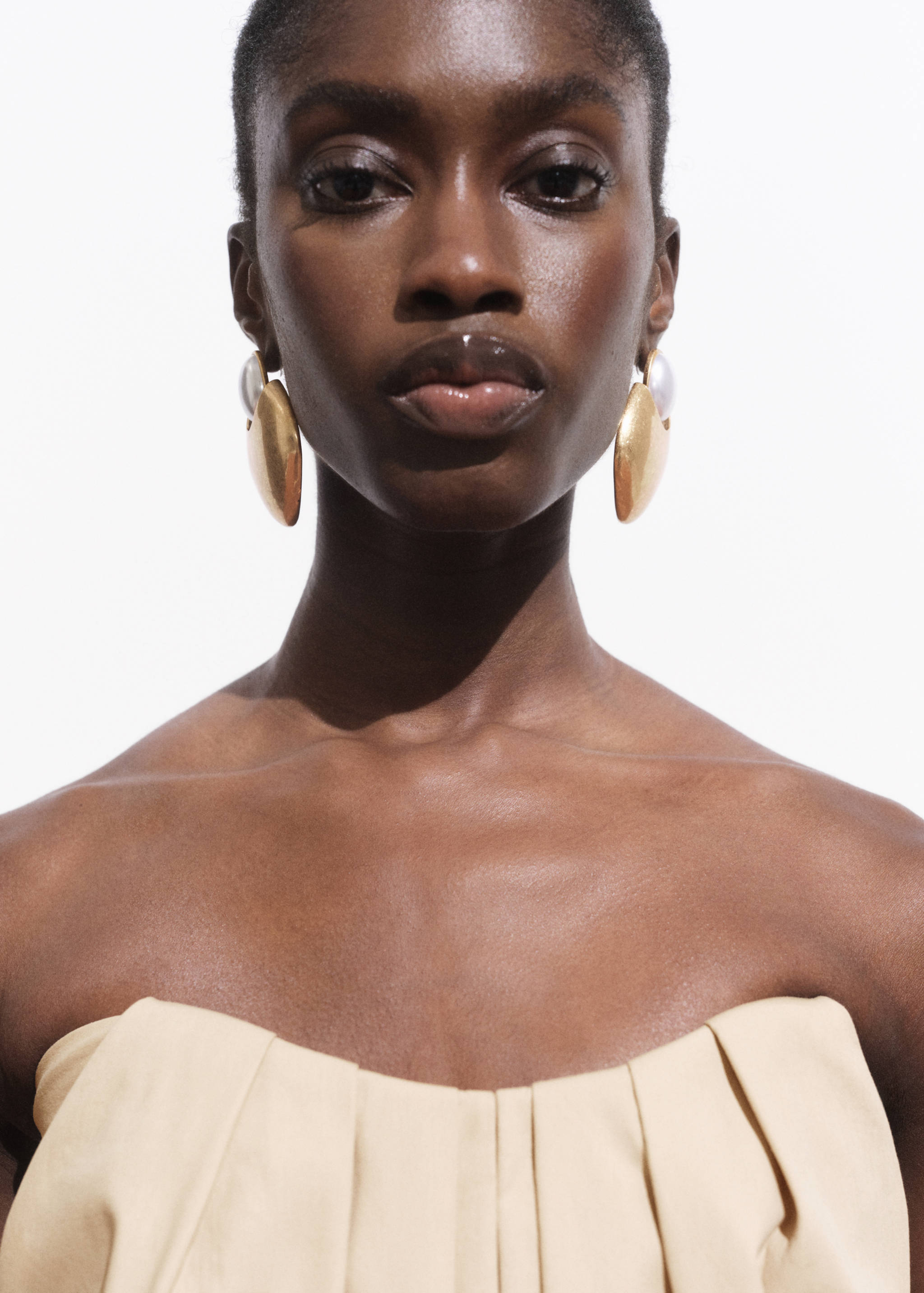 Robe longue décolleté en cœur - Détail de l'article 1