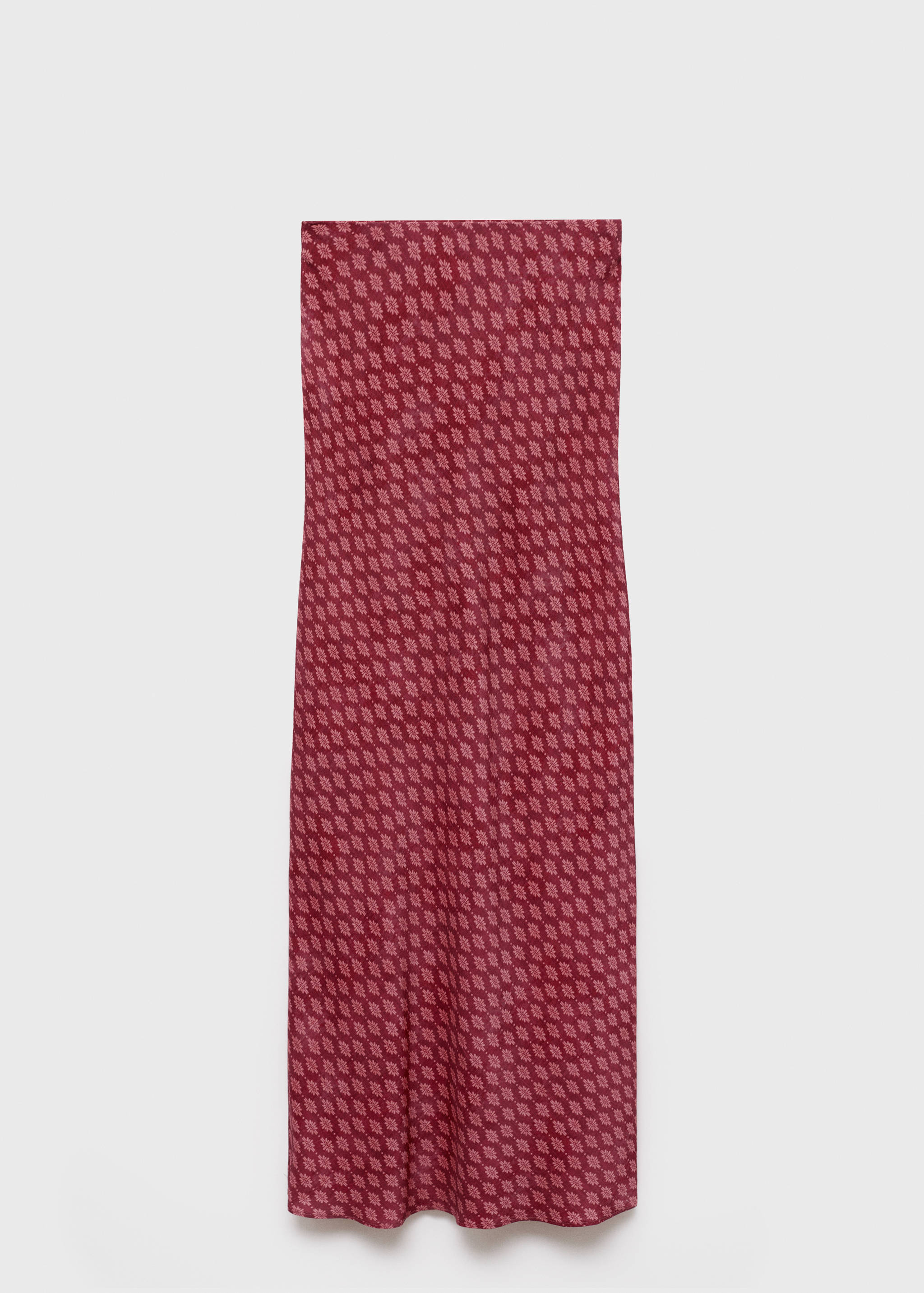 Flowy printed dress - Article without model