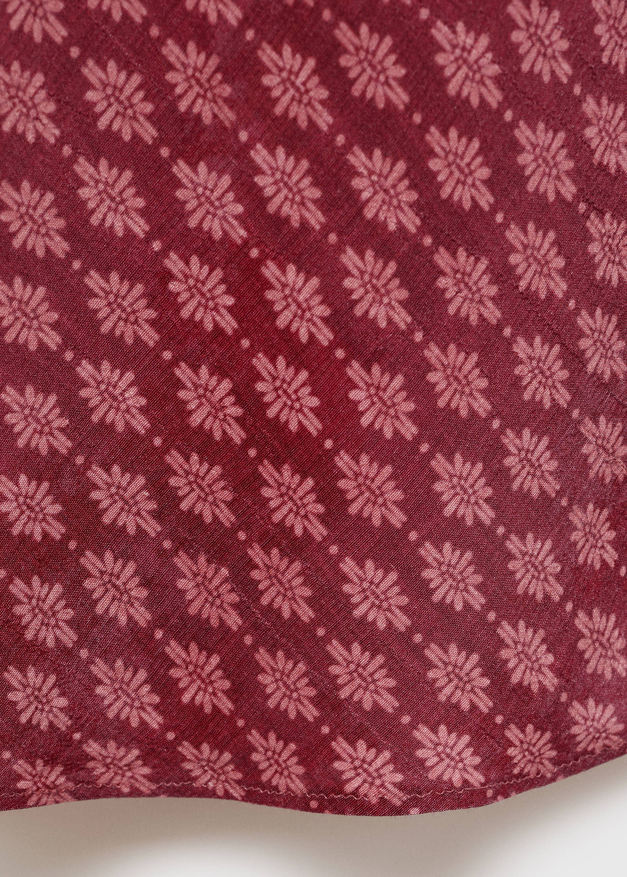 Flowy printed dress - Details of the article 0