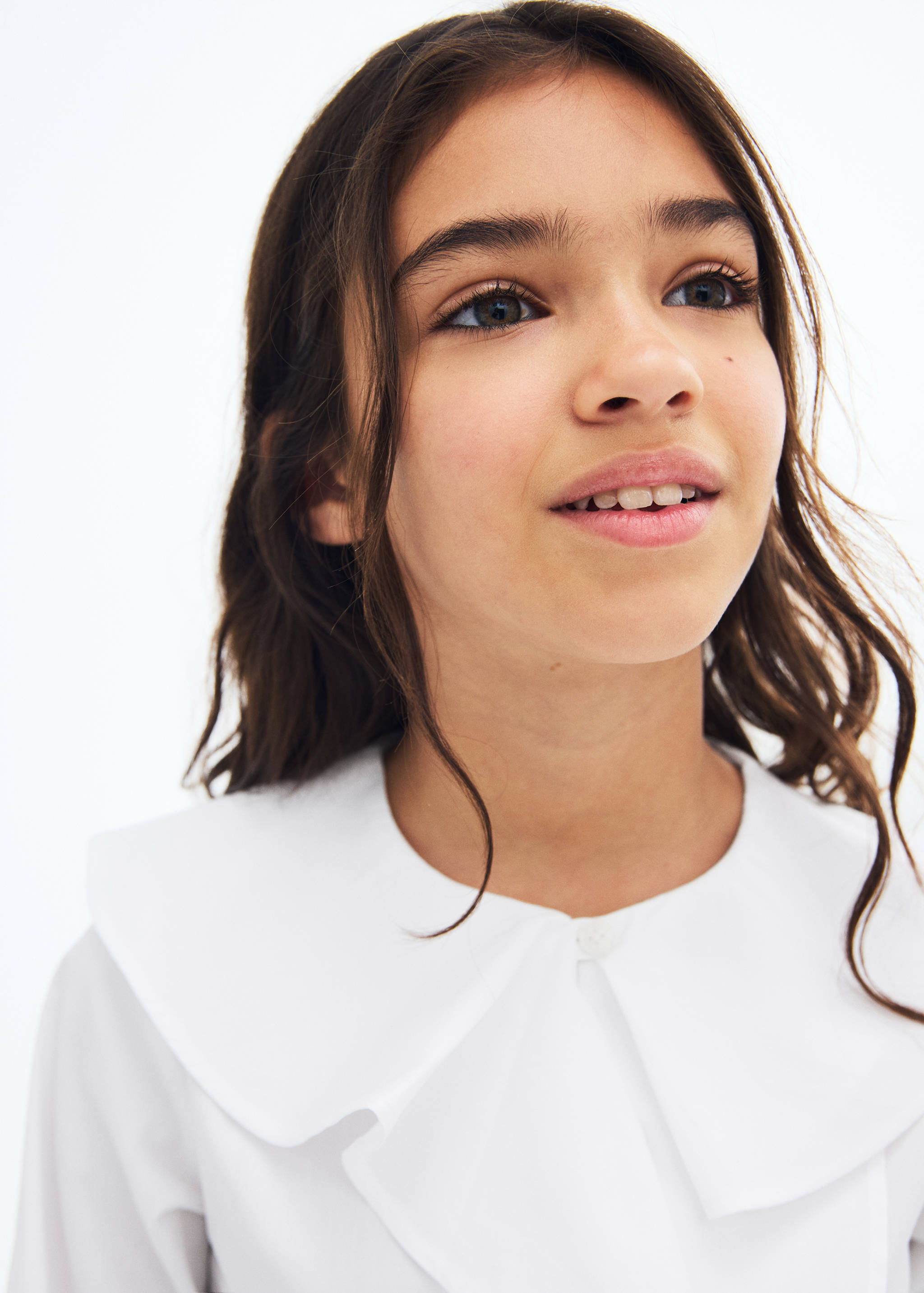 Shirt with ruffle detail - Details of the article 1