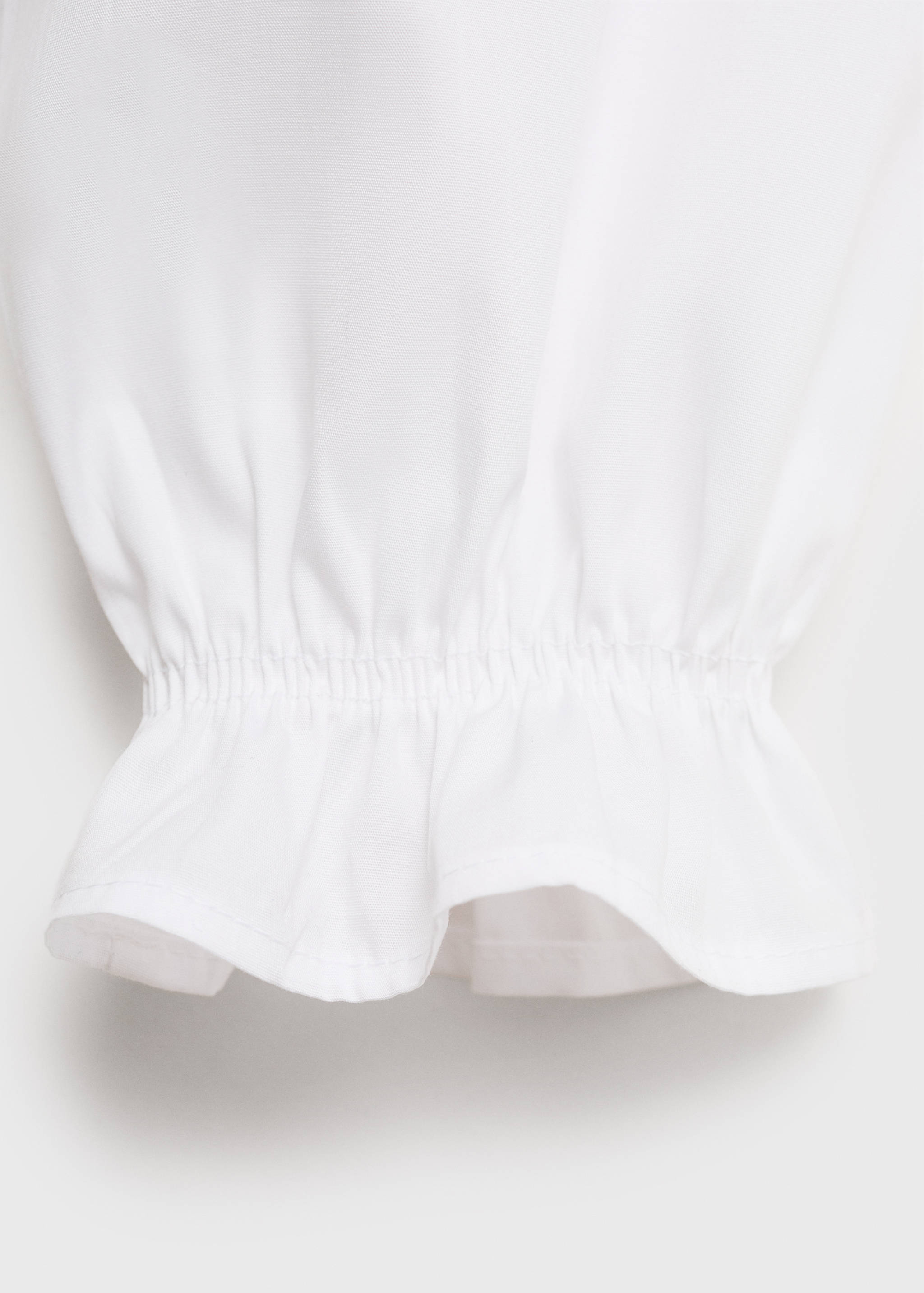 Shirt with ruffle detail - Details of the article 0