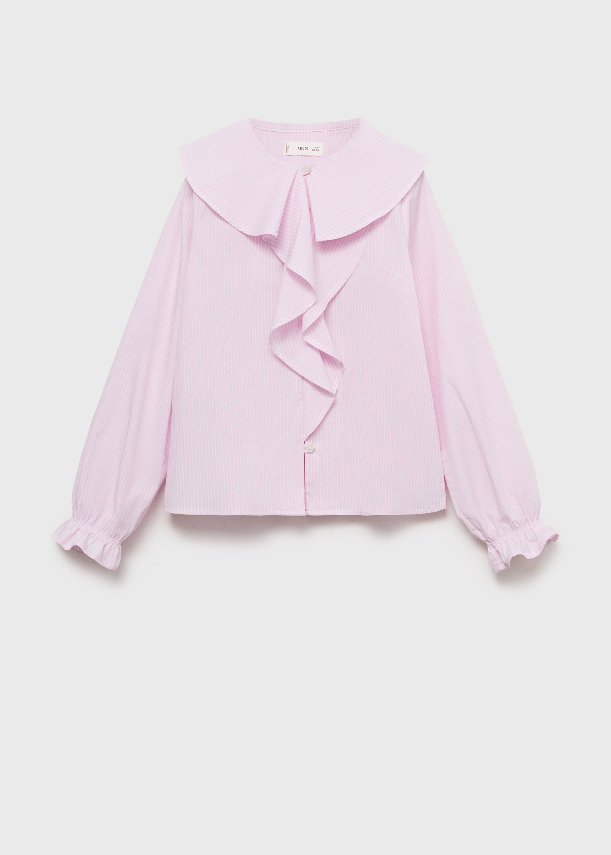 Shirt with ruffle detail - Article without model