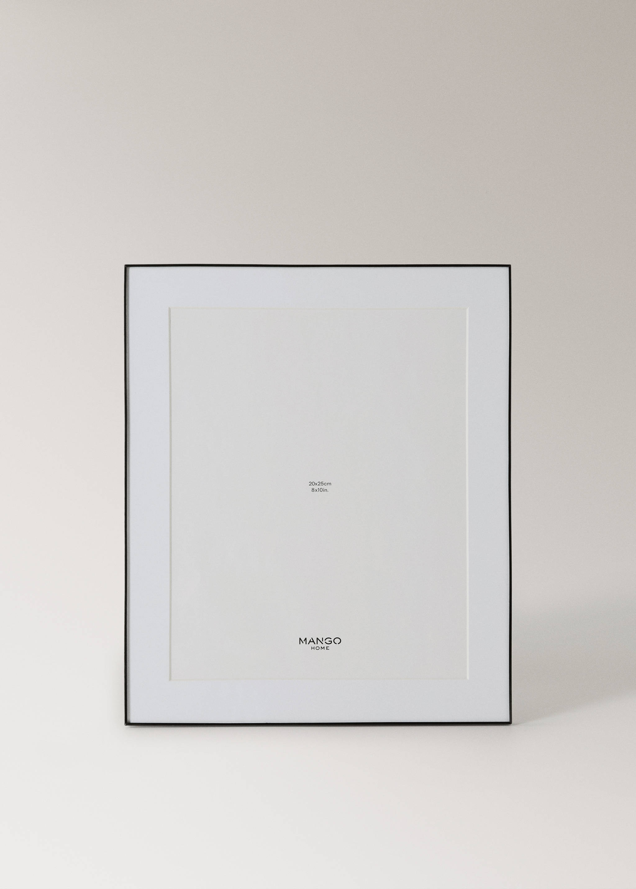 Large frame with metal profile - Article without model