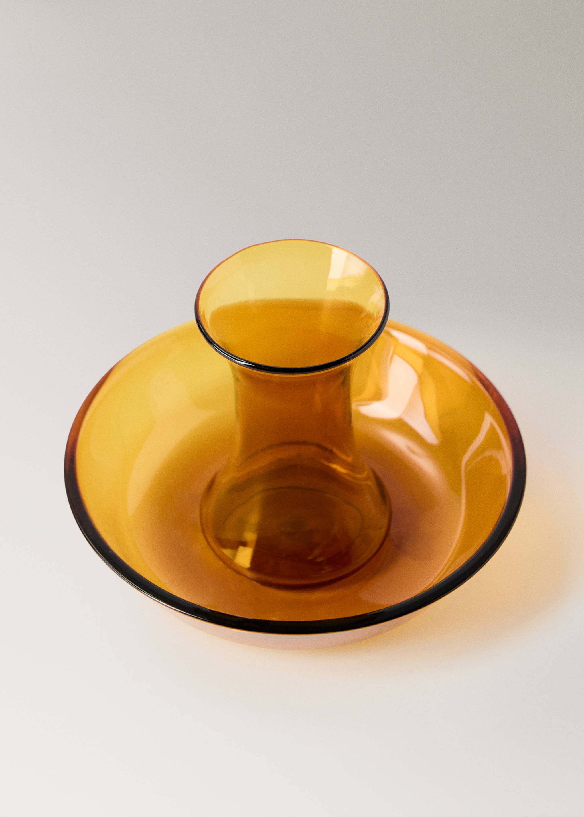 Borosilicate coloured glass candelabra - Details of the article 1