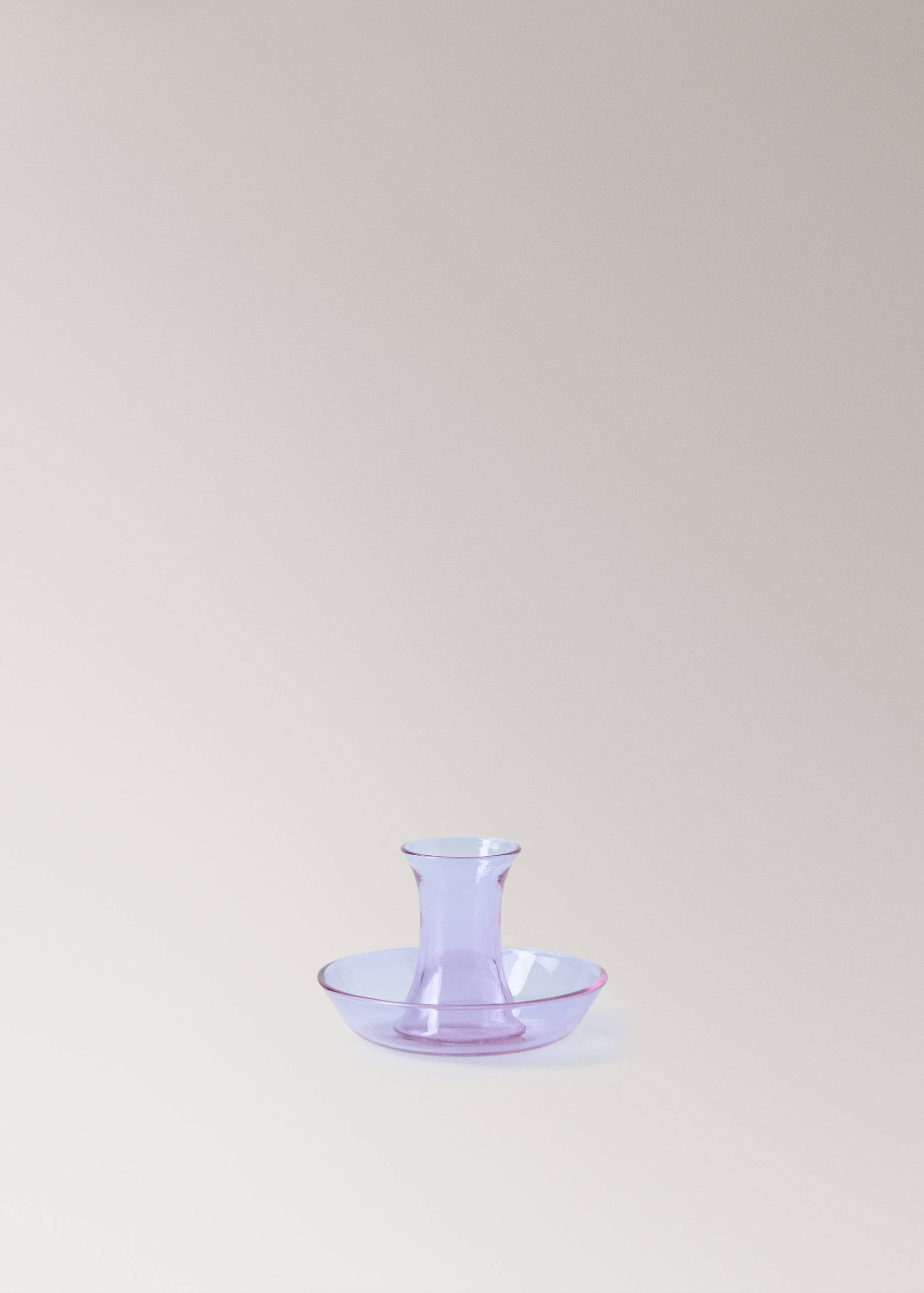 Bougeoir en borosilicate coloré - Article sans modèle