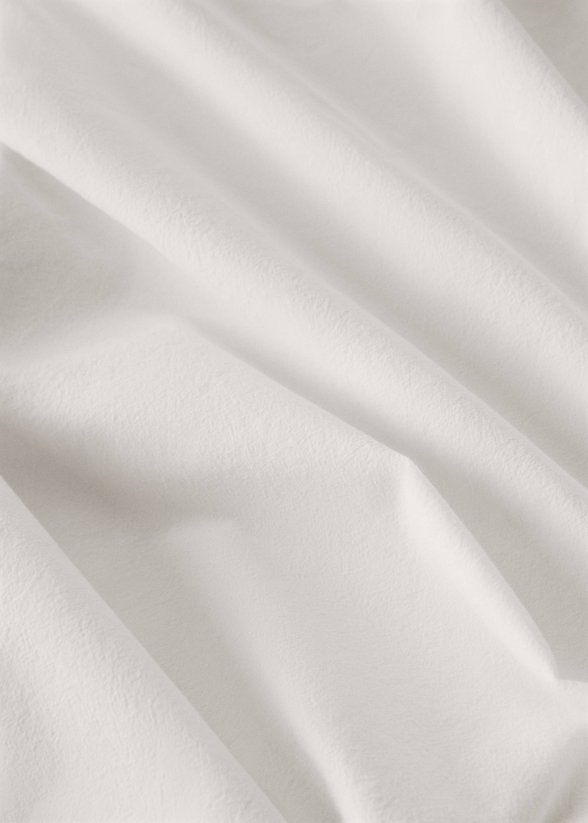 Housse de couette percale de coton volants gaze lit 180 cm - Détail de l'article 2