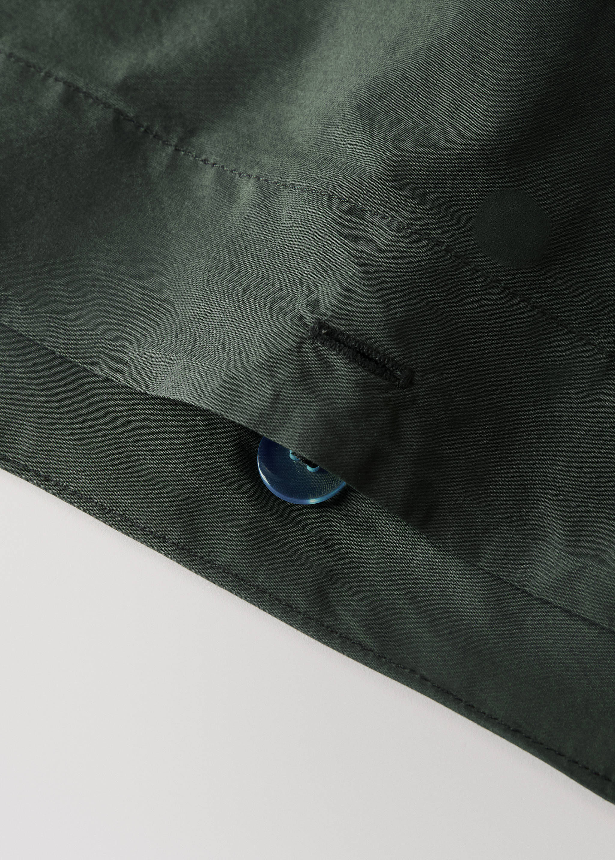 Cotton poplin double-stitched children's duvet cover Superking bed - Details of the article 1