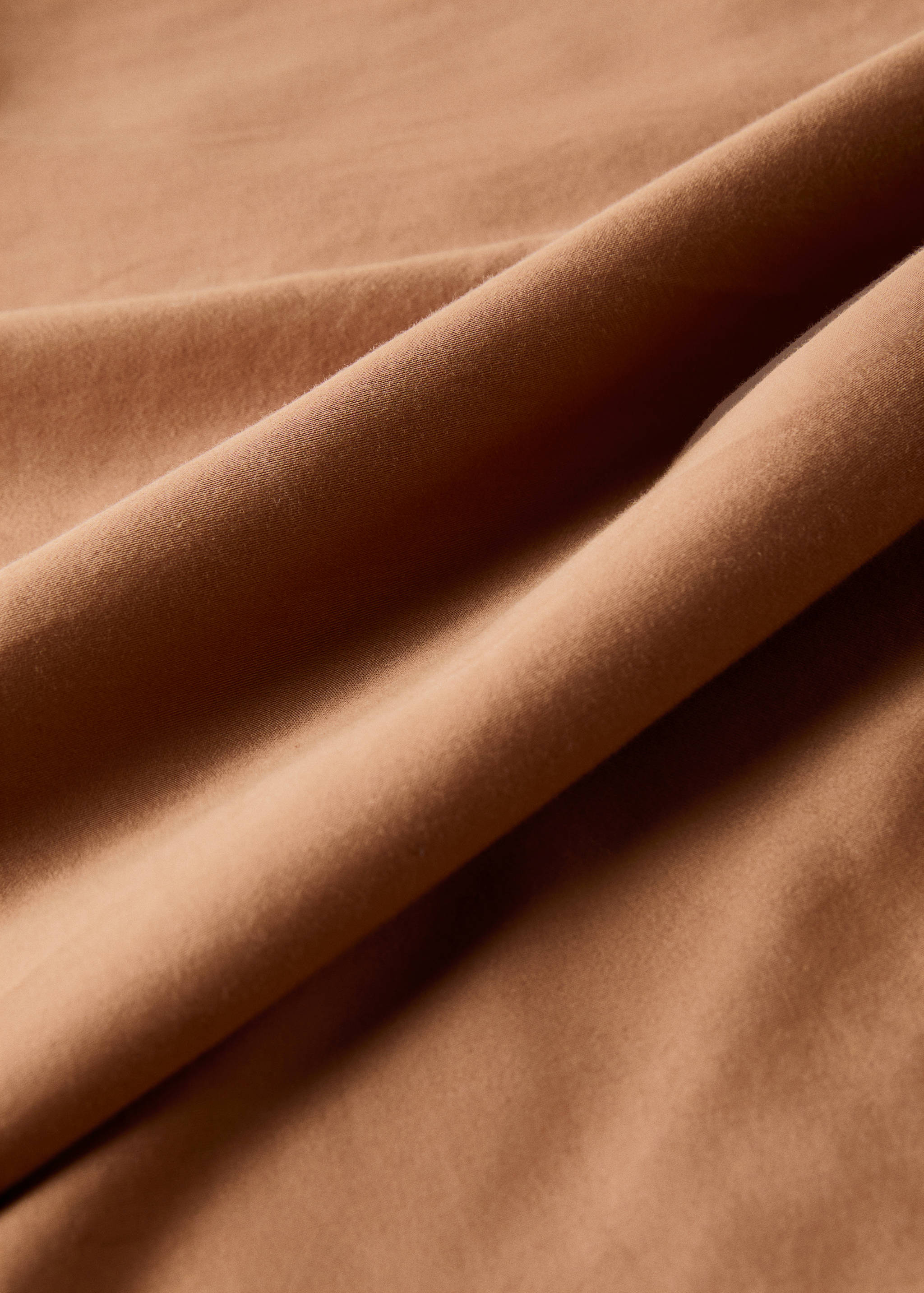 Dekbedovertrek van gewassen satijnkatoen met dubbel stiksel bed 150/160 cm - Detail van het artikel 1