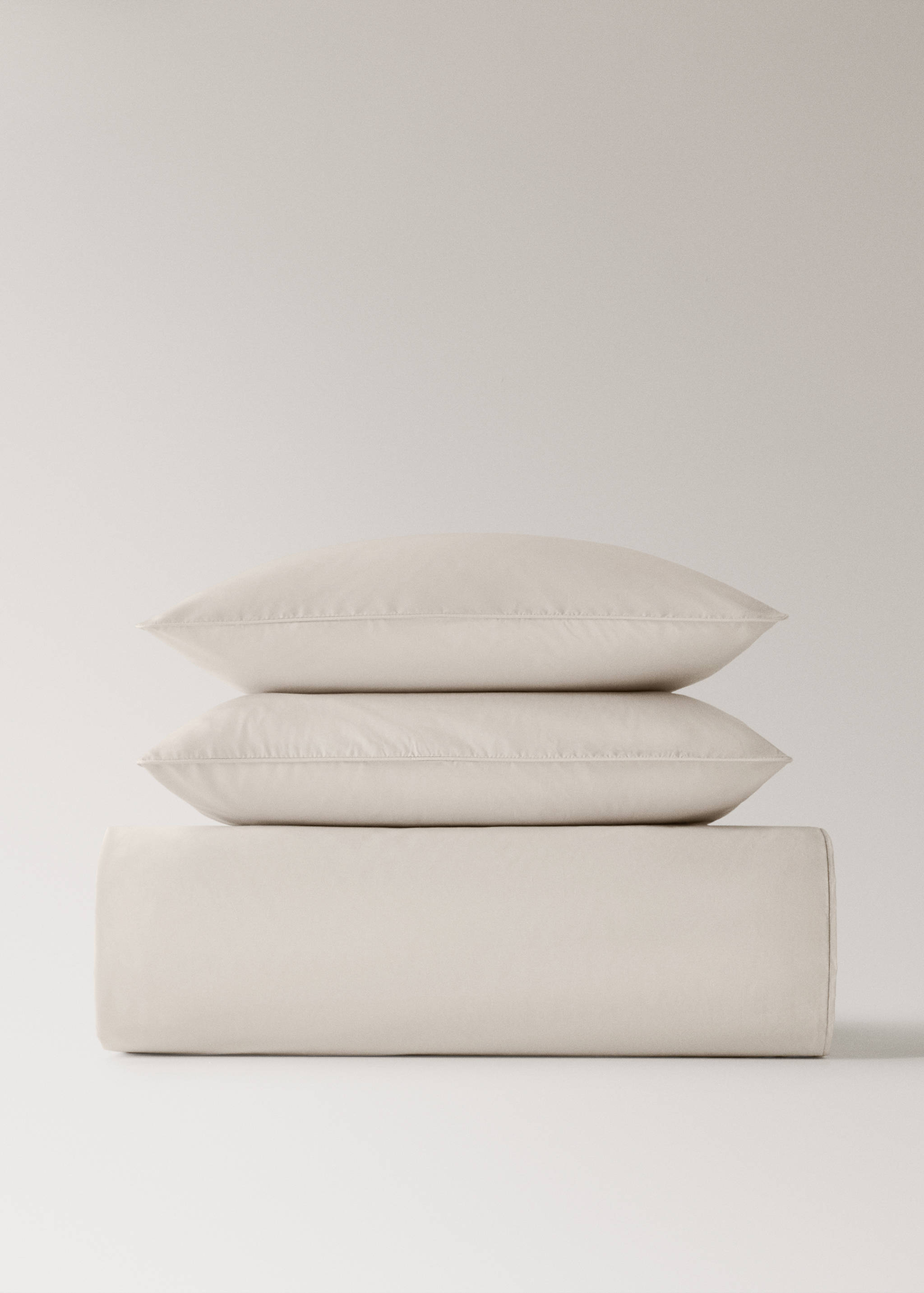 500-thread cotton percale duvet cover for 135/140 cm bed - Article without model