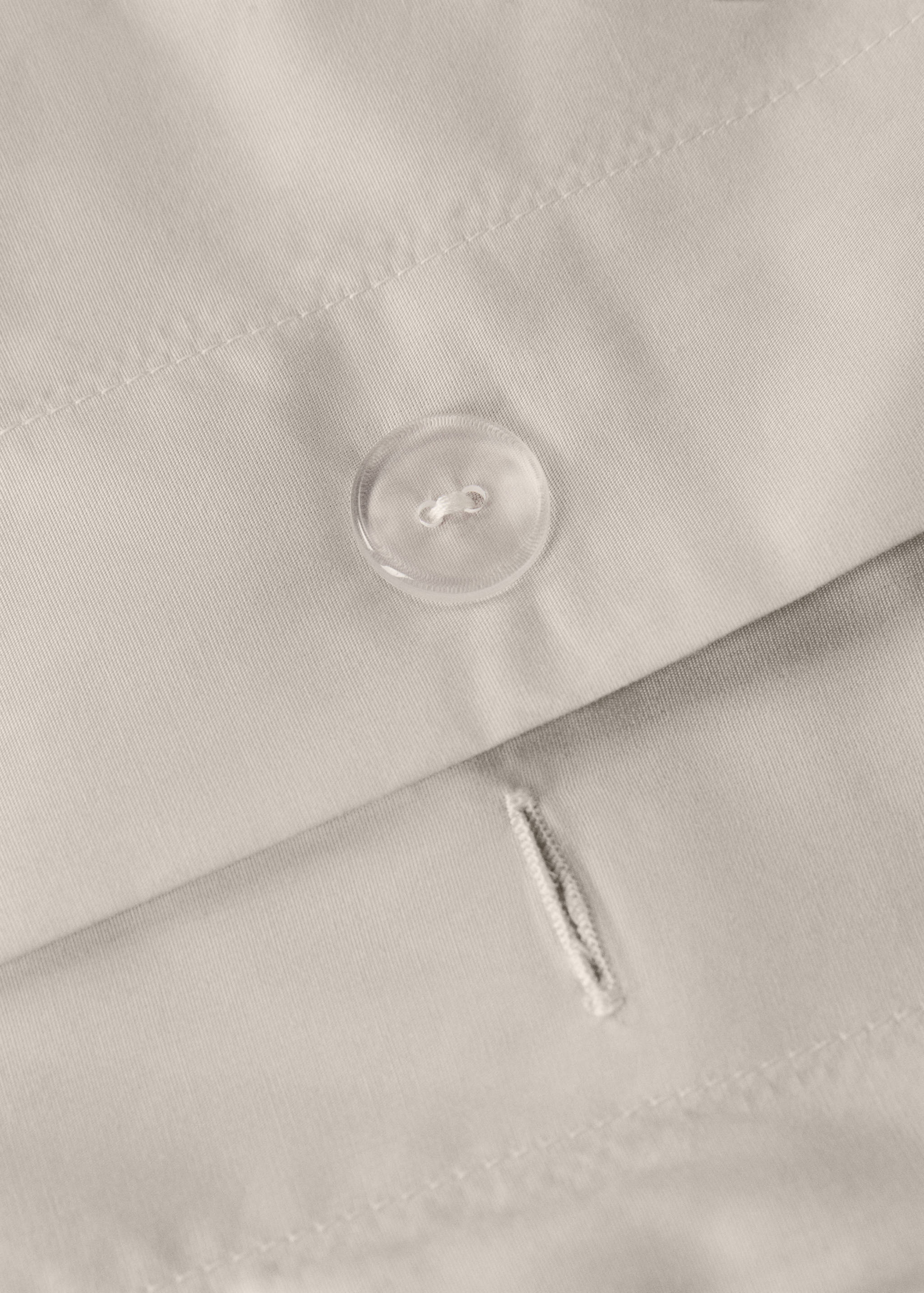 500-thread cotton percale duvet cover for 135/140 cm bed - Details of the article 1