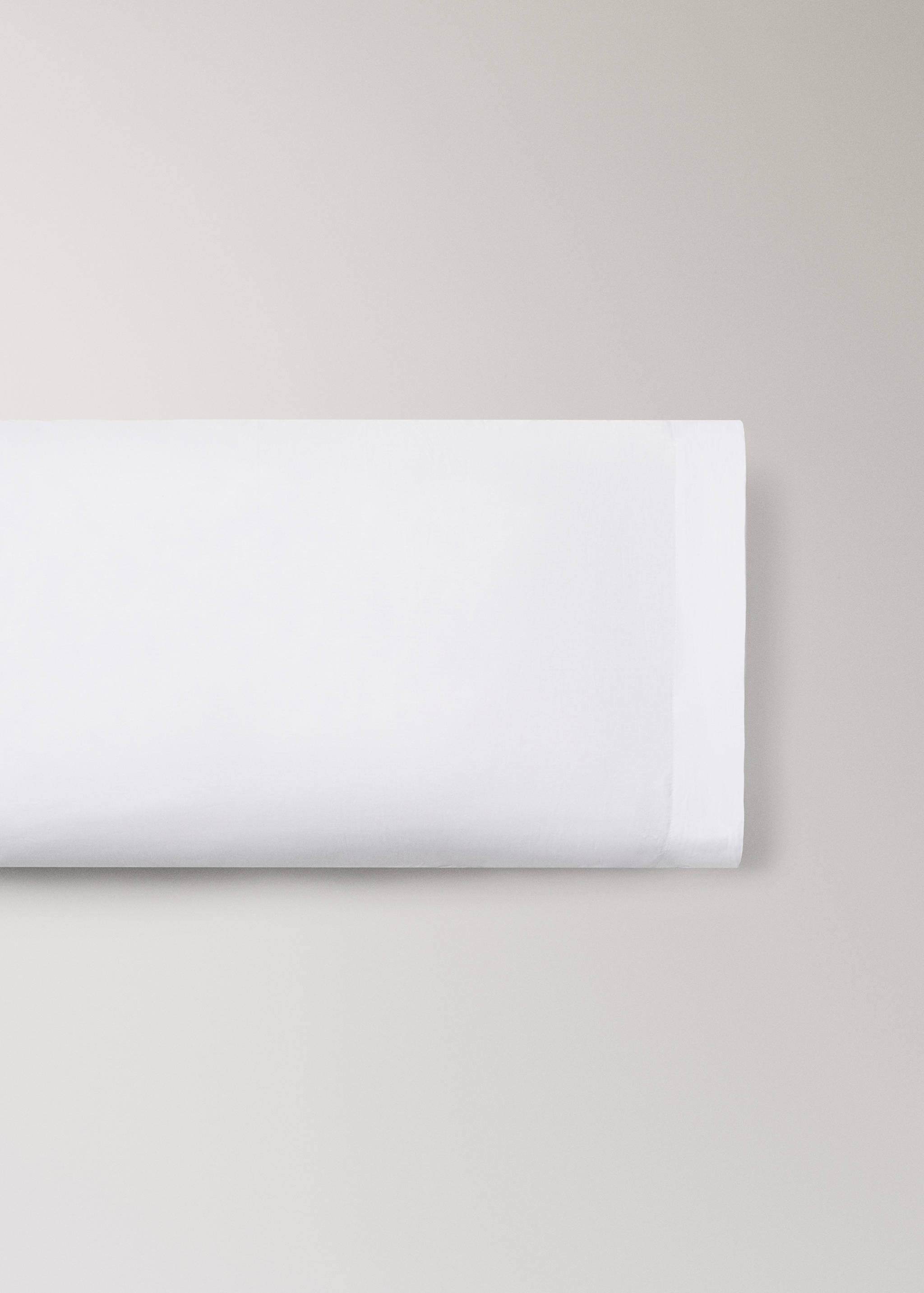Percale cotton pillowcase 45x110cm - Article without model
