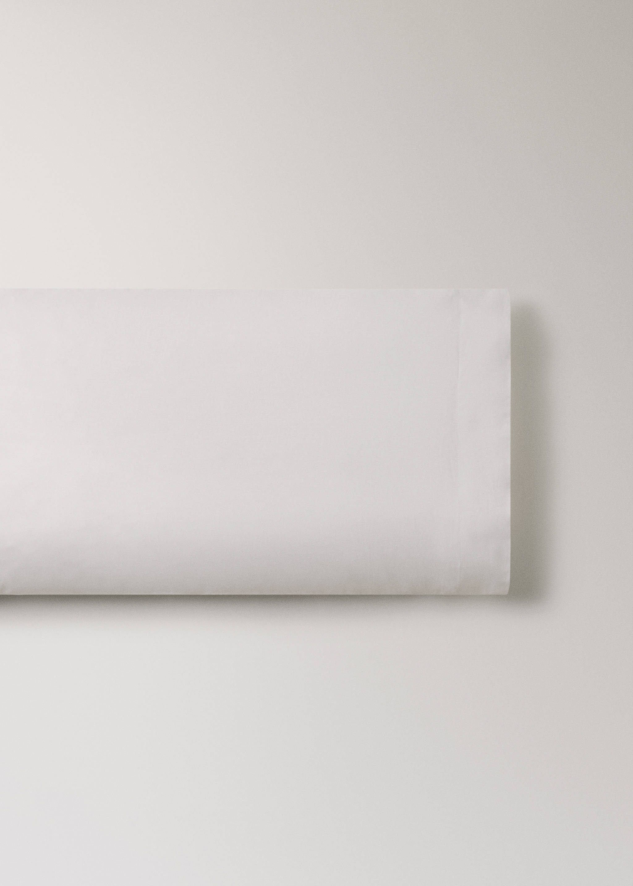 Percale cotton pillowcase 45x110cm - Article without model