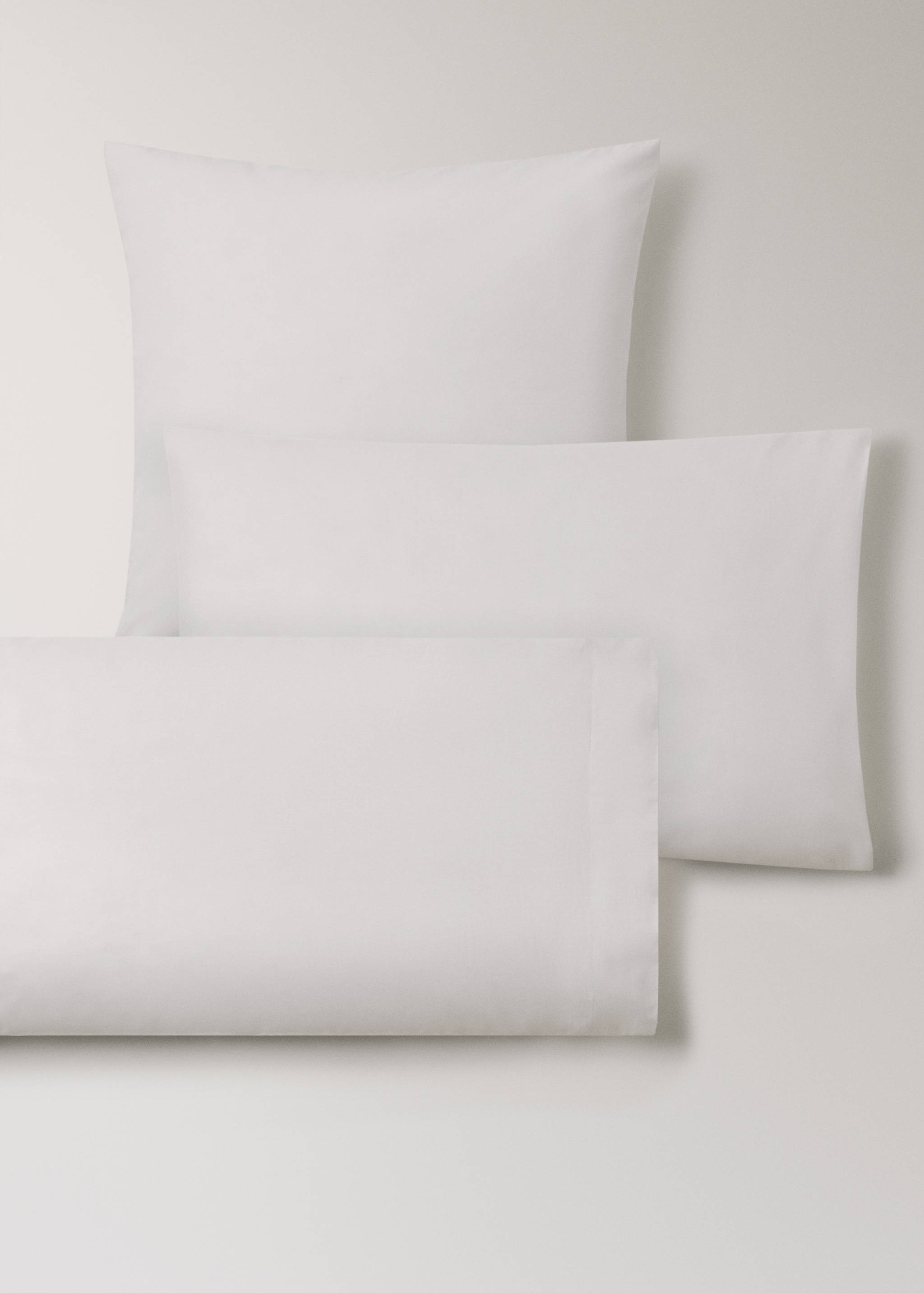 Percale cotton pillowcase 45x110cm - Details of the article 3