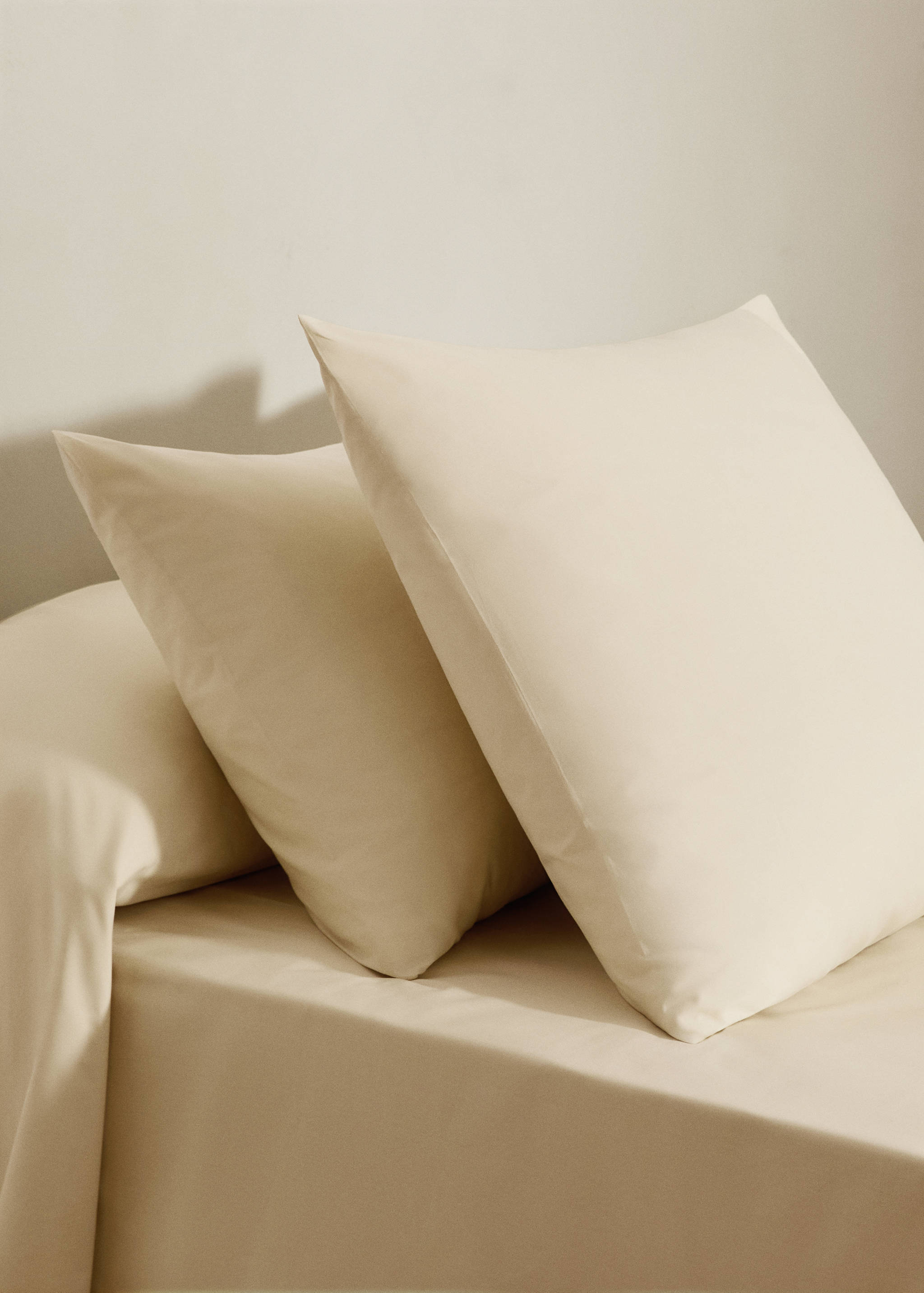 Percale cotton pillowcase 45x110cm - General plane