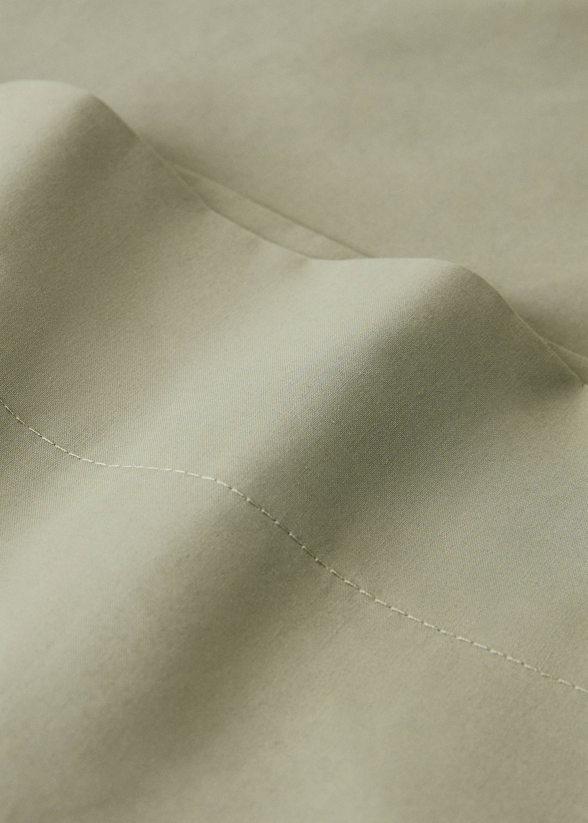 Percale cotton pillowcase 45x110cm - Details of the article 2