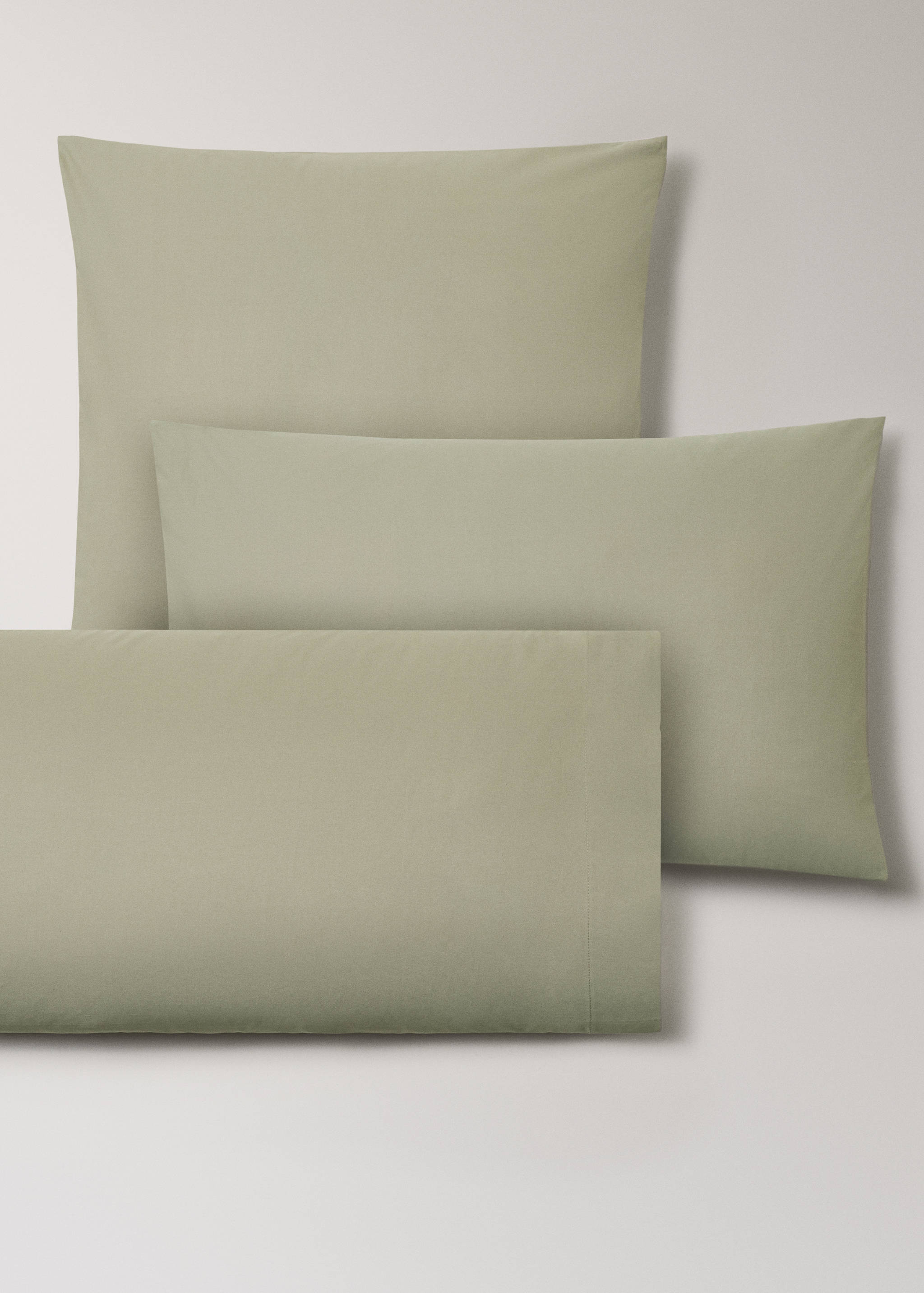 Percale cotton pillowcase 45x110cm - Details of the article 3