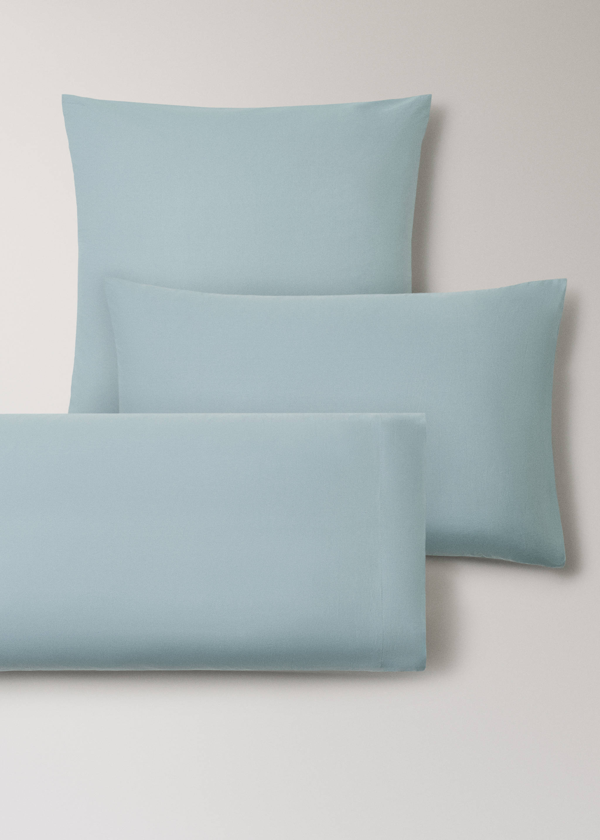 Percale cotton pillowcase 45x110cm - Details of the article 3