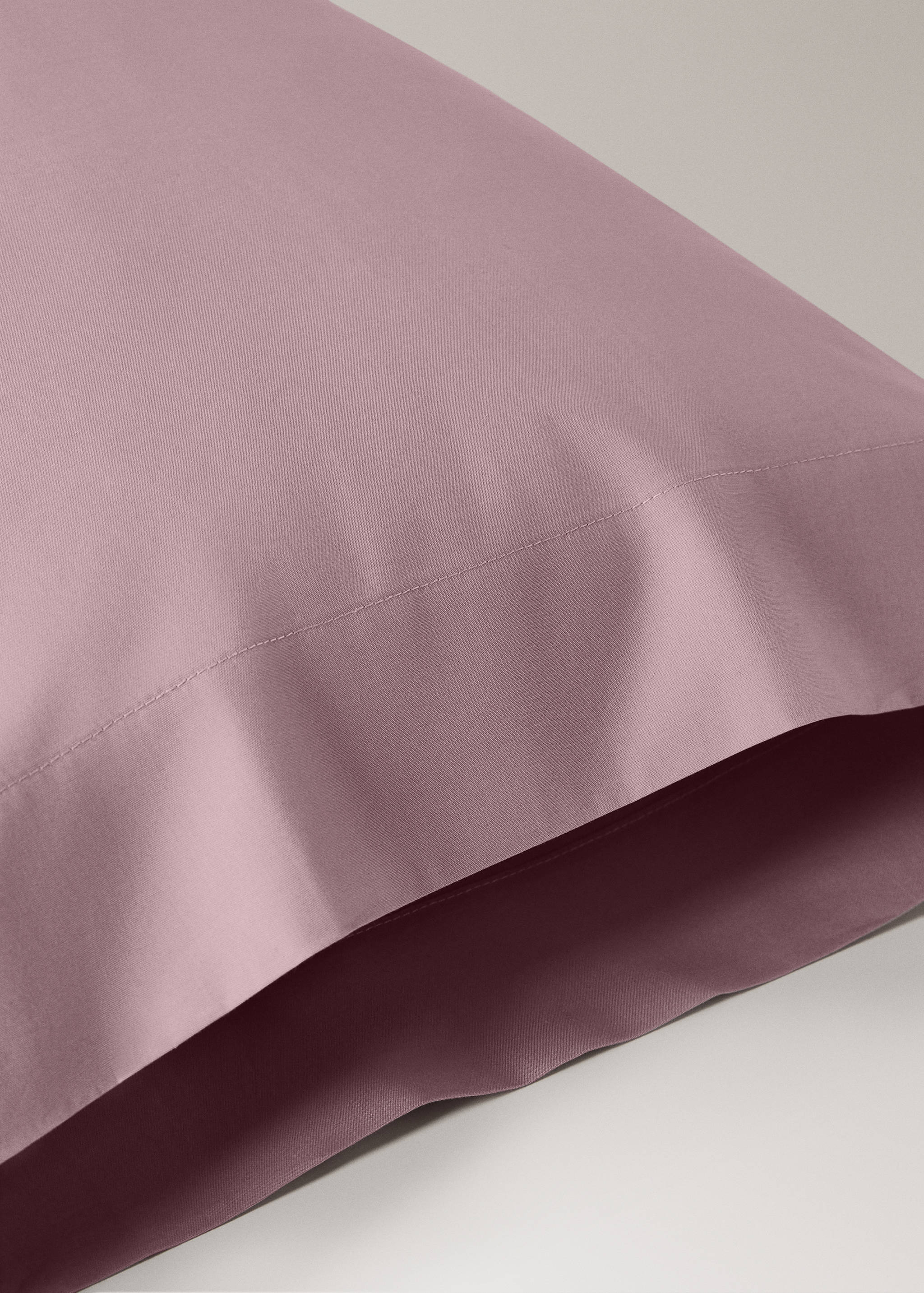 Percale cotton pillowcase 45x110cm - Details of the article 1
