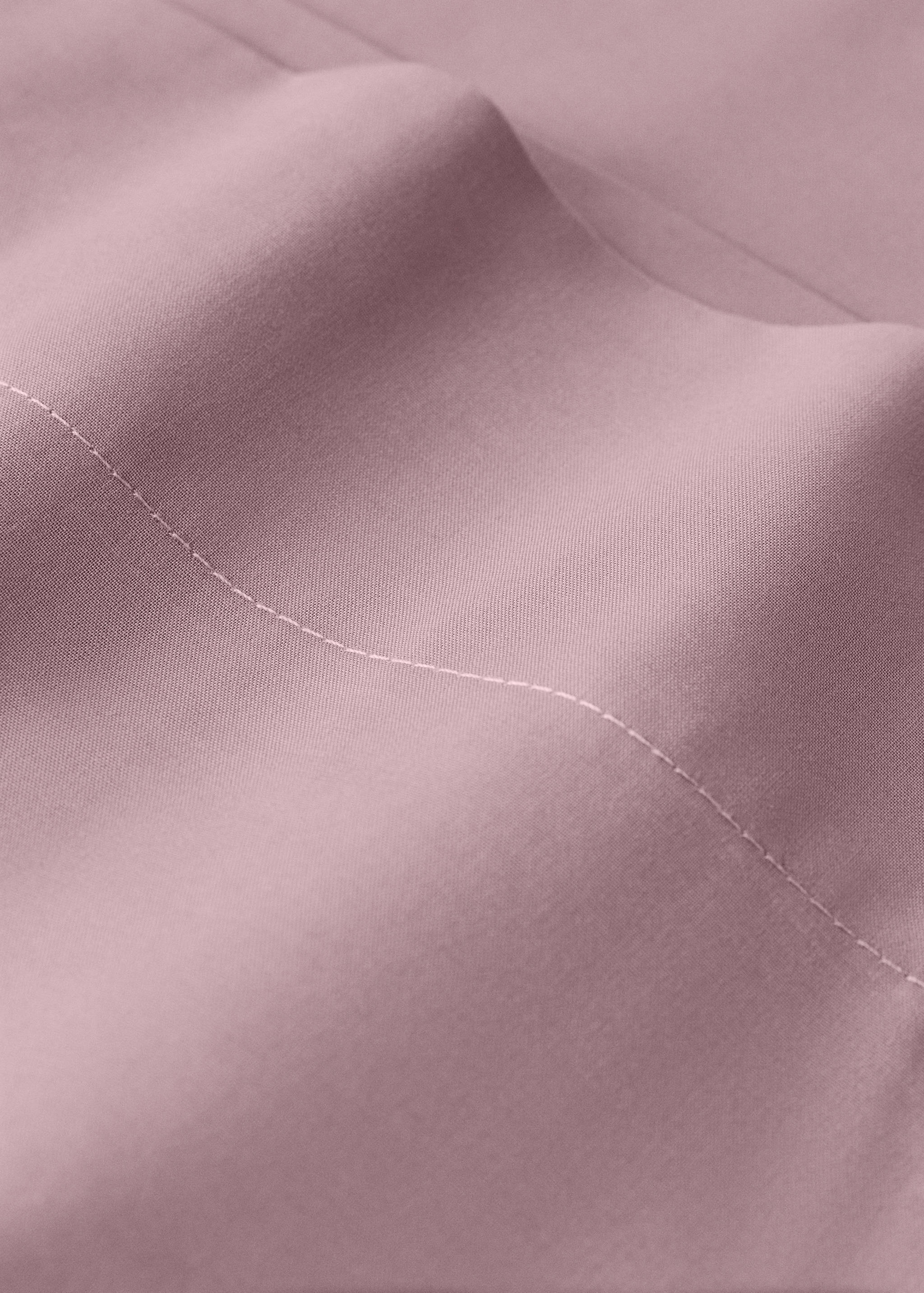 Percale cotton pillowcase 45x110cm - Details of the article 2