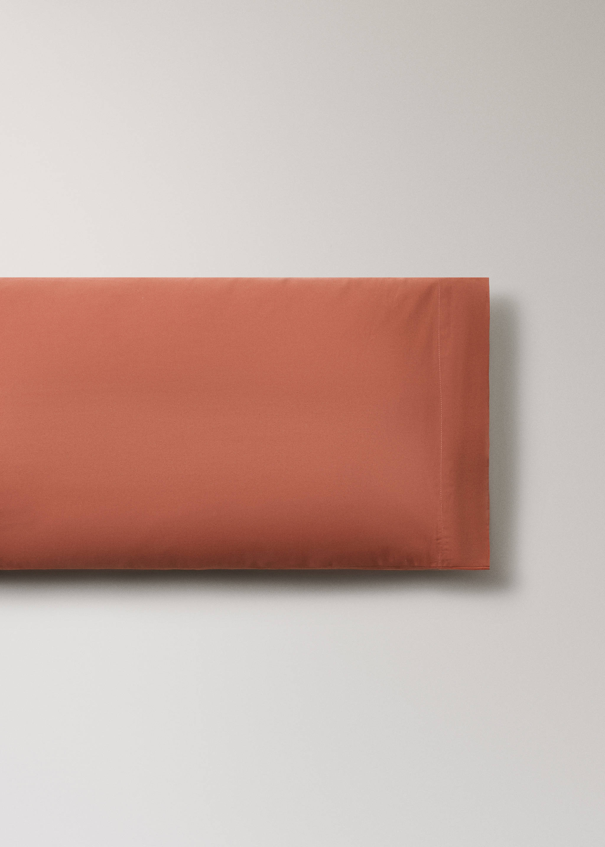 Percale cotton pillowcase 45x110cm - Article without model