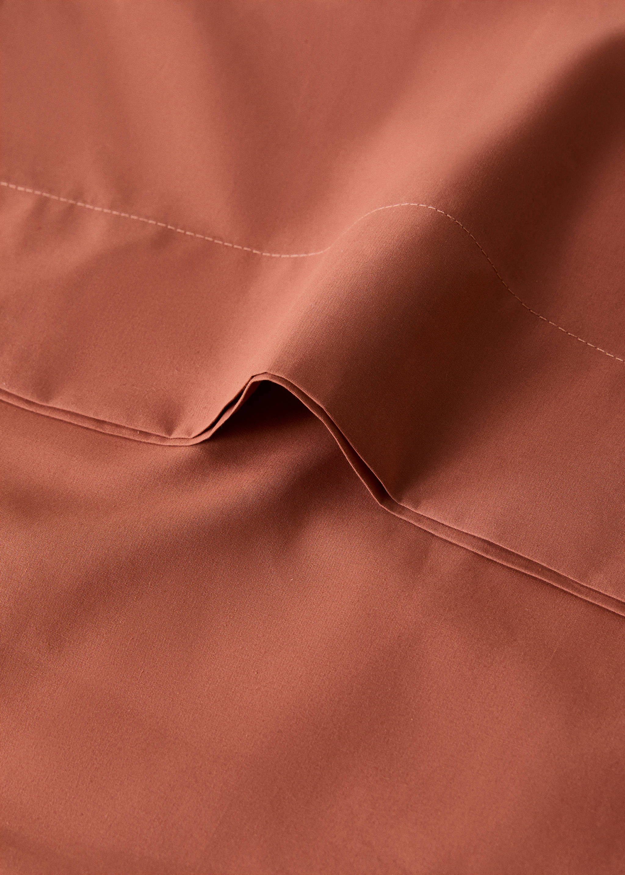 Percale cotton pillowcase 45x110cm - Details of the article 1