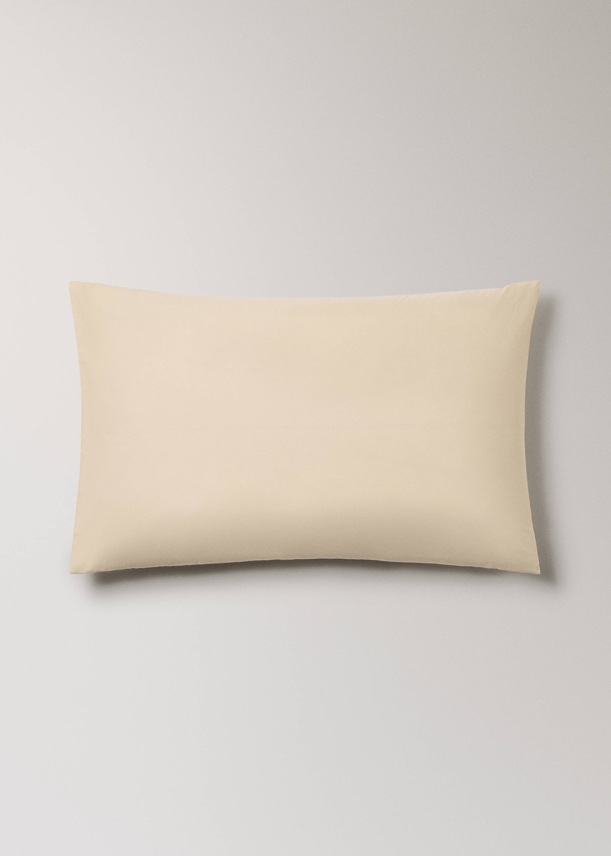 Zwei Kissenbezüge aus Baumwoll-Perkal, 50 x 75 cm - Artikel ohne Model