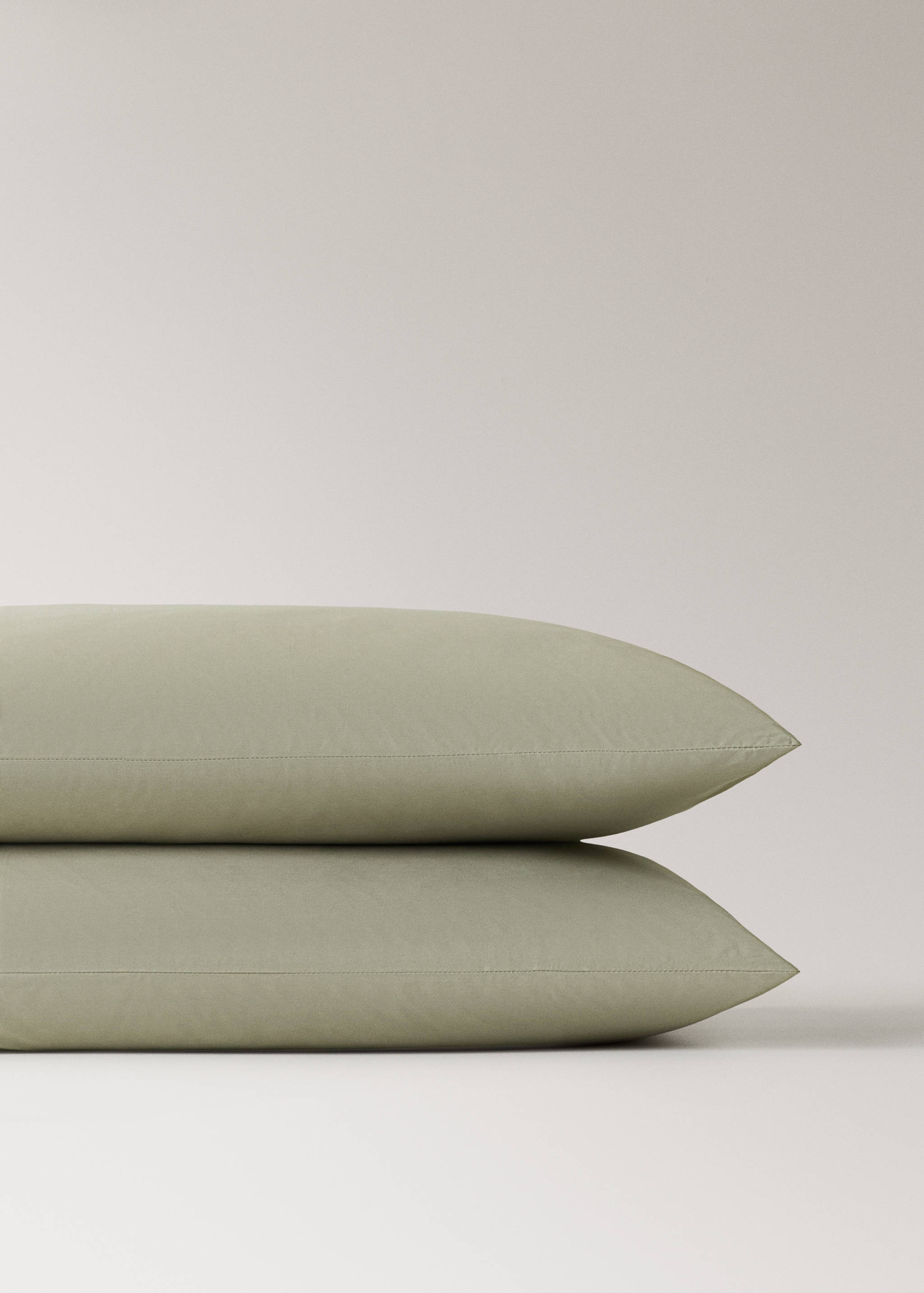 Two cotton percale pillowcases 50x75cm - Details of the article 1