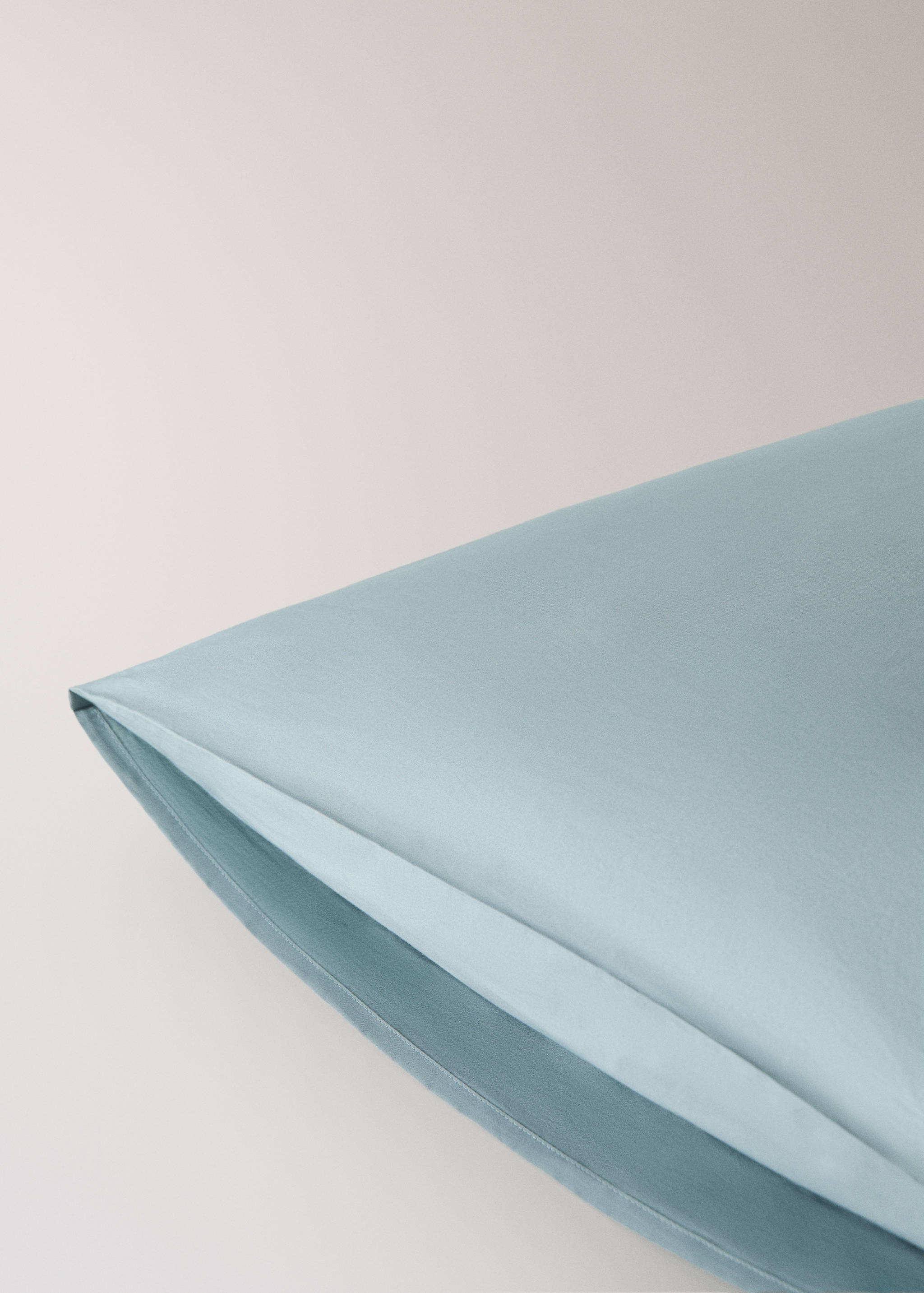 Two cotton percale pillowcases 50x75cm - Details of the article 3