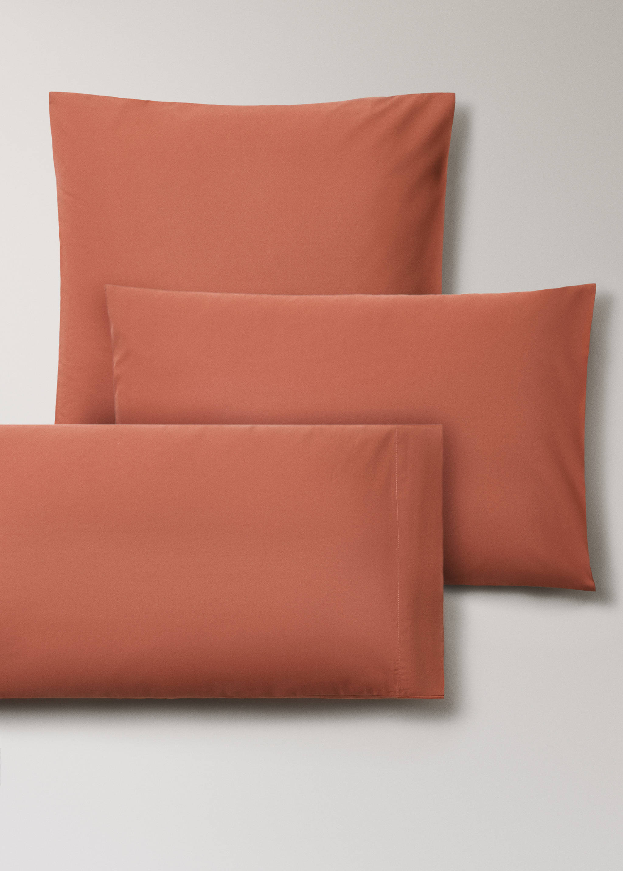 Two cotton percale pillowcases 50x75cm - Details of the article 4