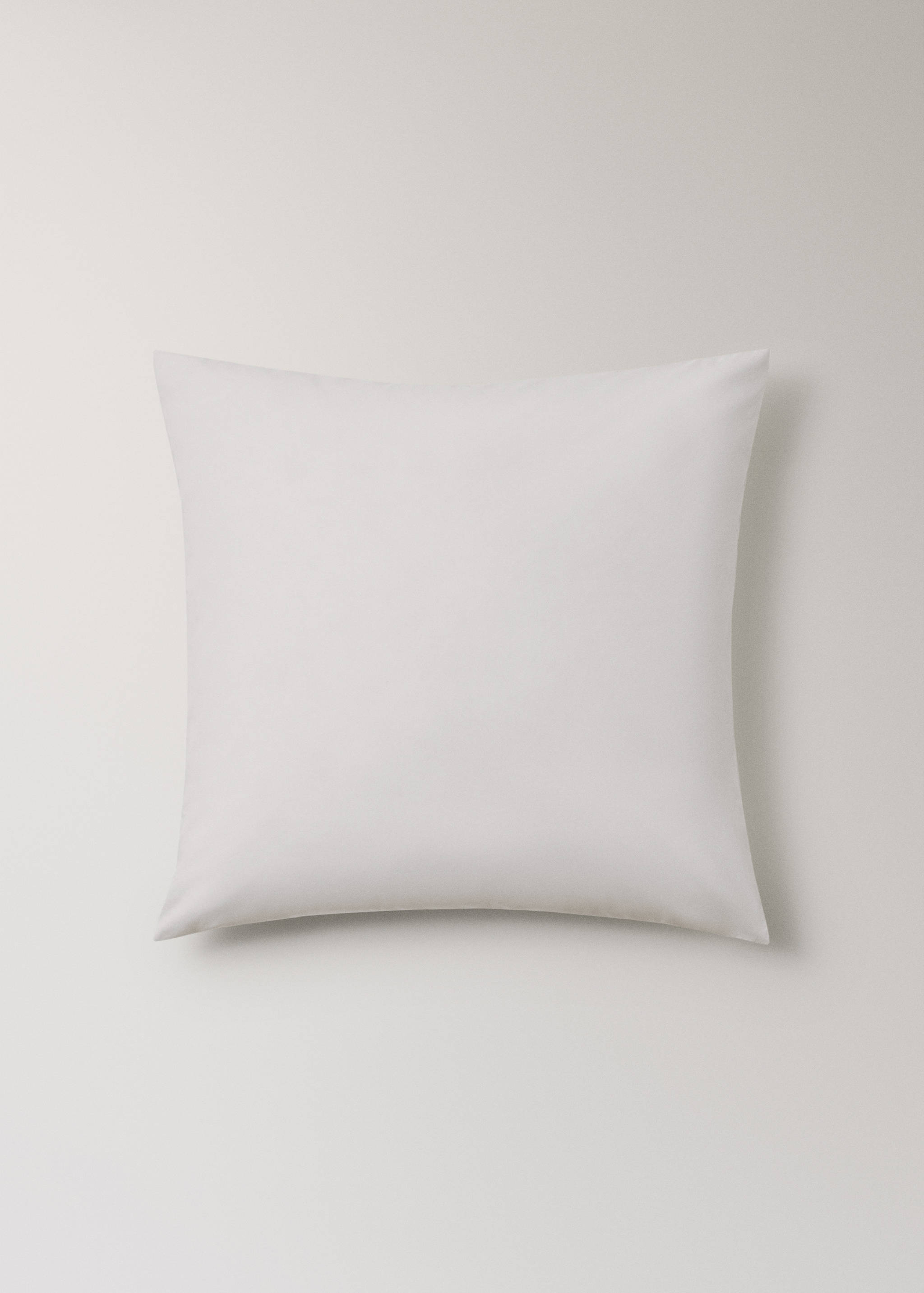 Two cotton percale pillowcases 60x60cm - Article without model