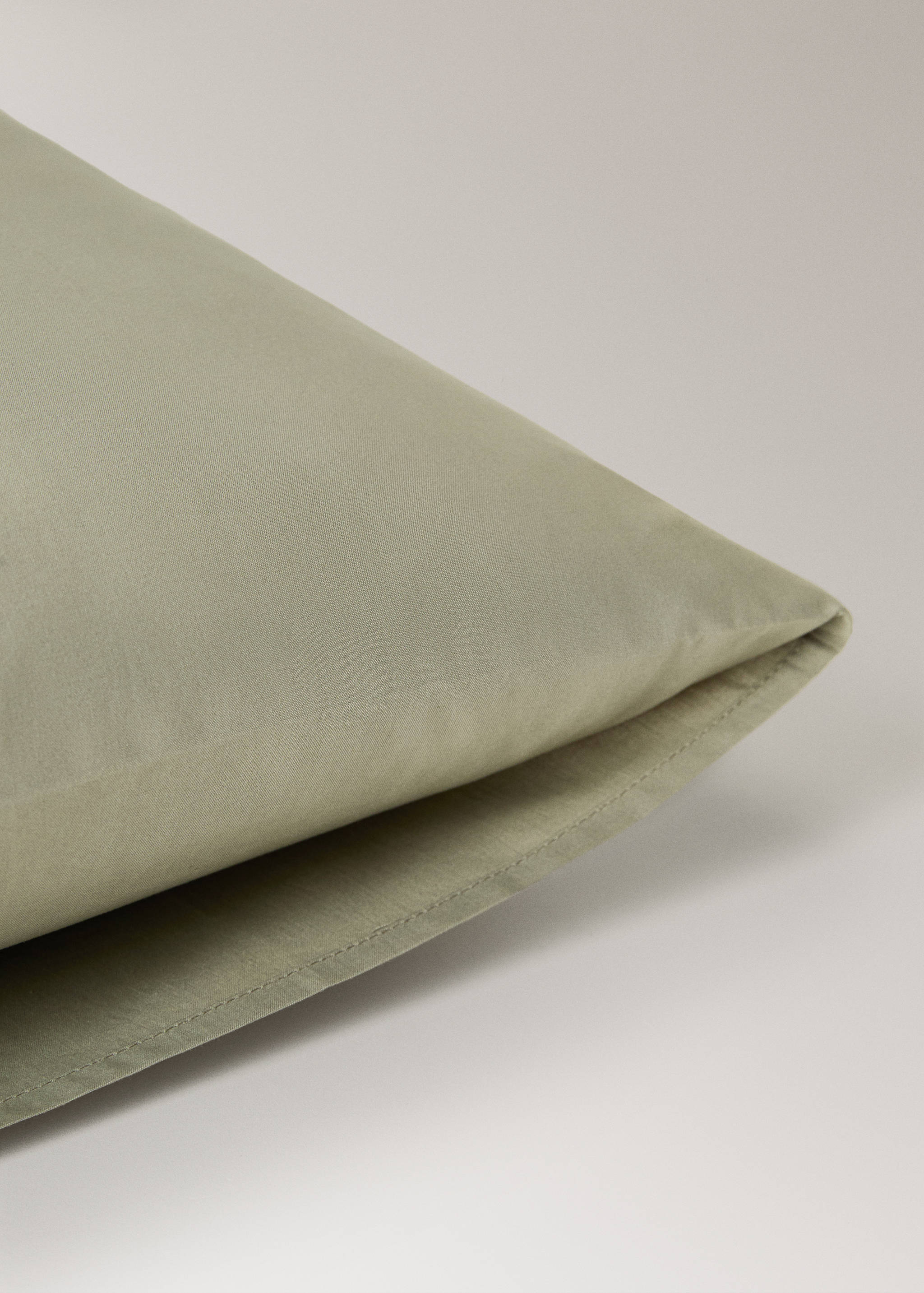 Two cotton percale pillowcases 60x60cm - Details of the article 2