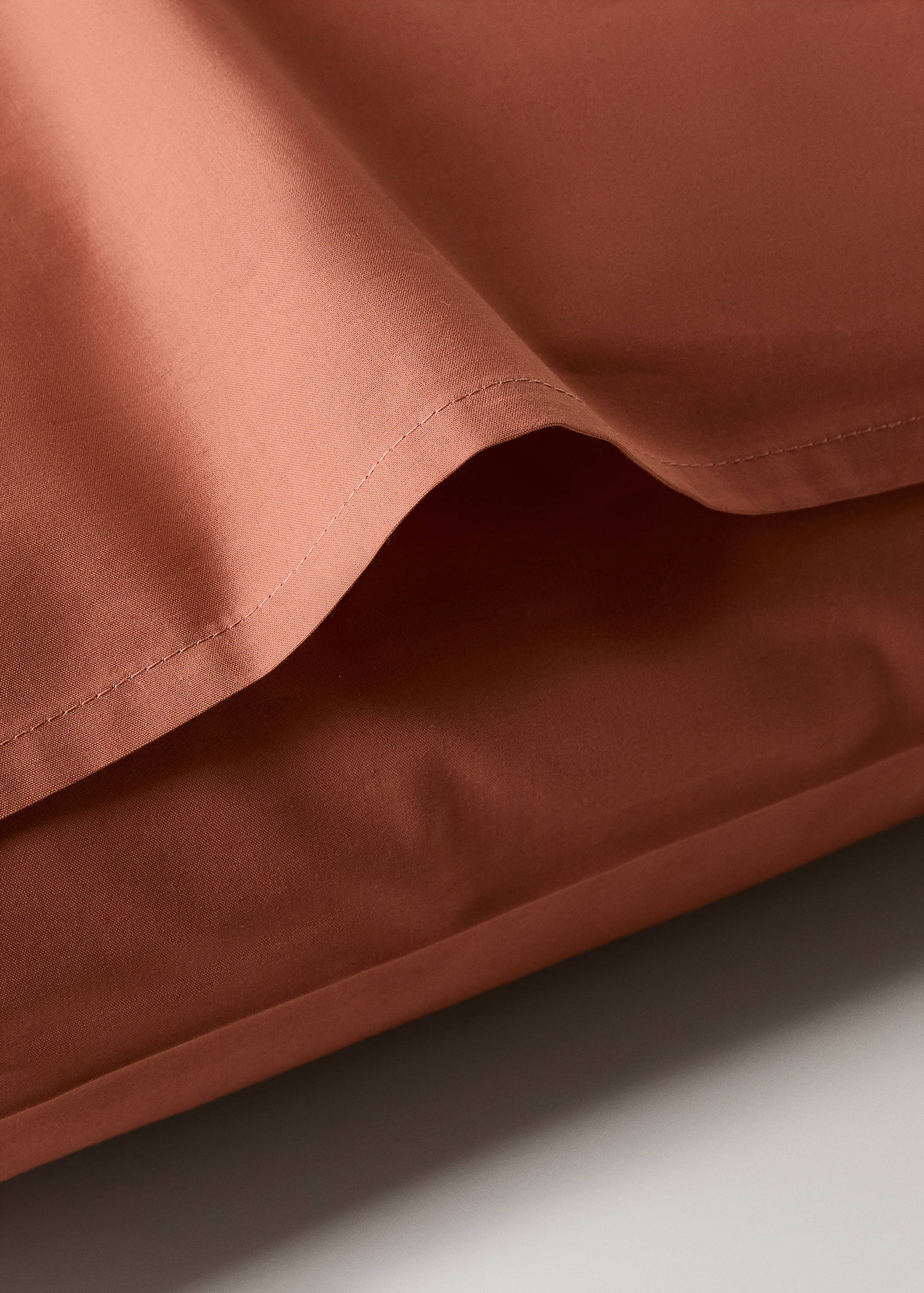 Two cotton percale pillowcases 60x60cm - Details of the article 2