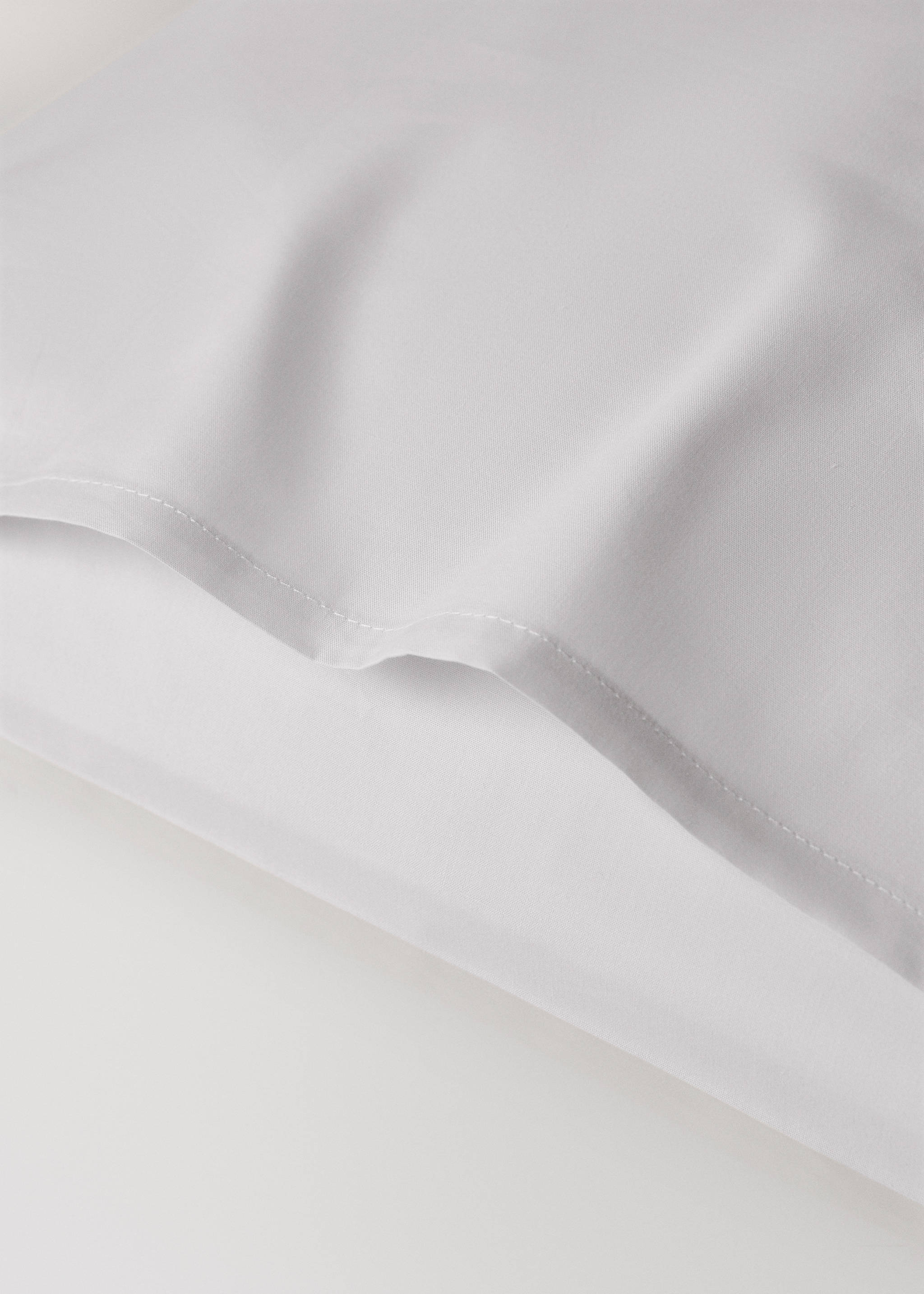 Two cotton percale pillowcases 60x60cm - Details of the article 2