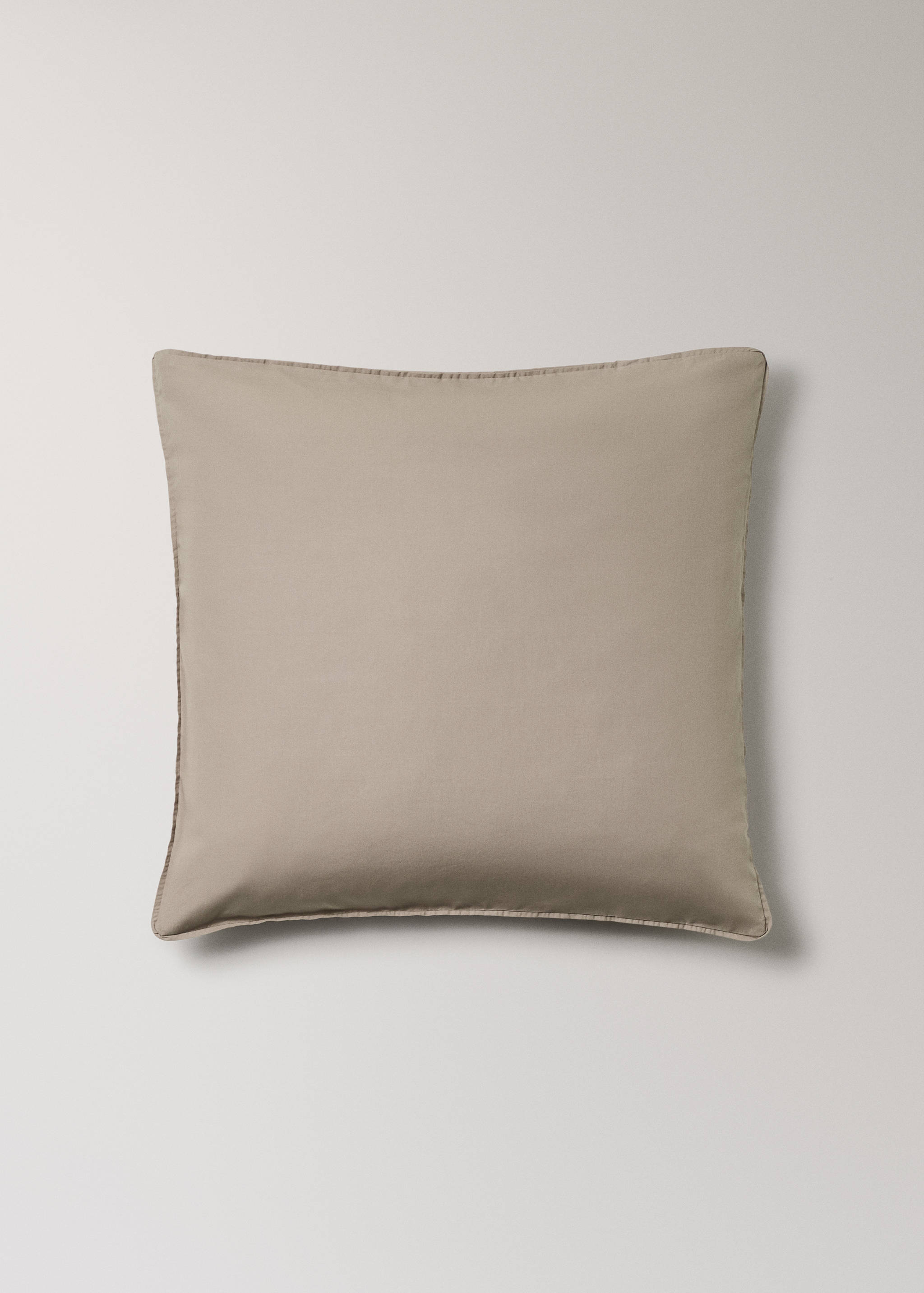 Two 300-thread percale cotton pillowcases 60x60 cm - Article without model