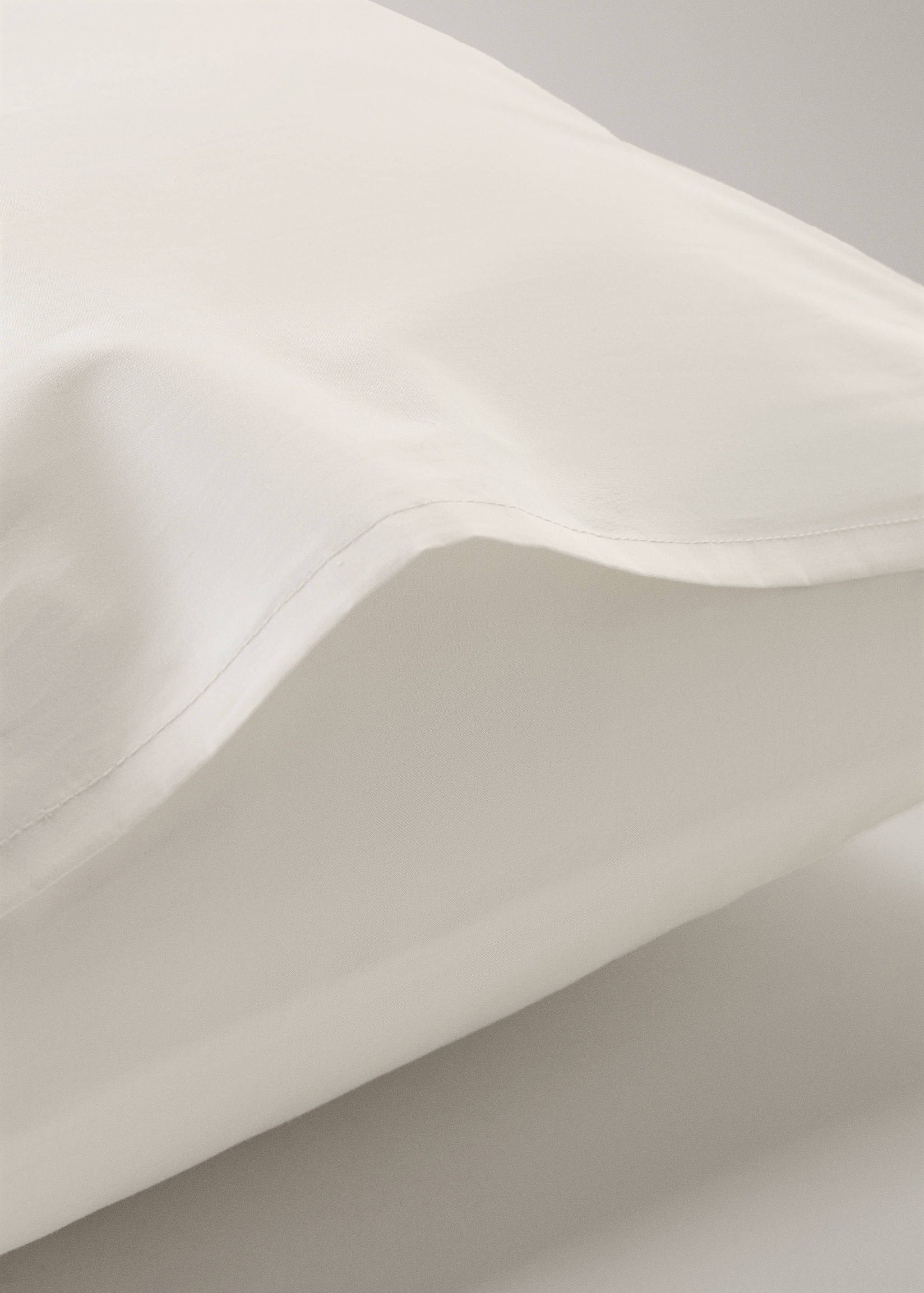 Two 300-thread count cotton percale pillowcases 50x75 cm - Details of the article 3