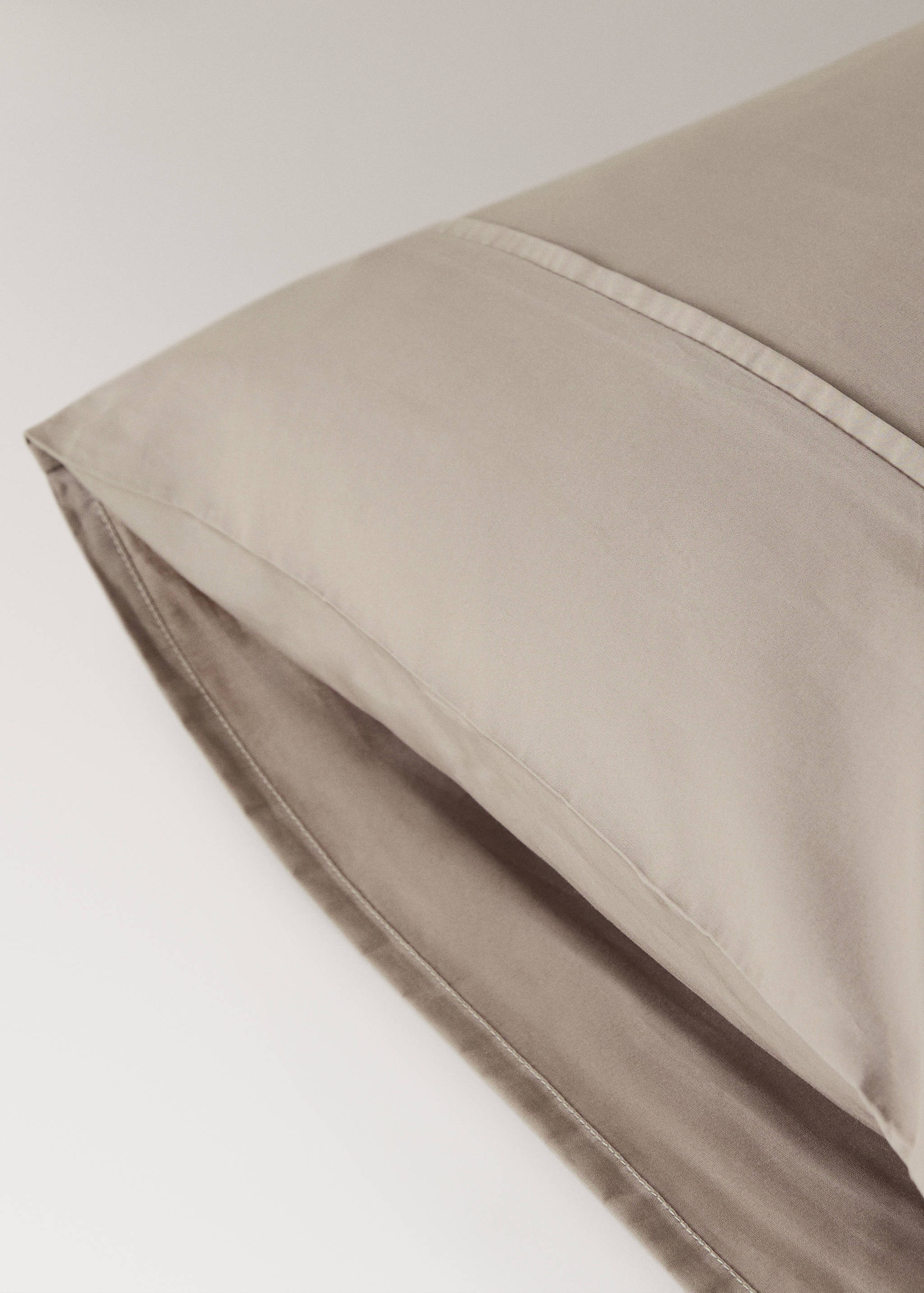 Two 300-thread count cotton percale pillowcases 50x75 cm - Details of the article 3