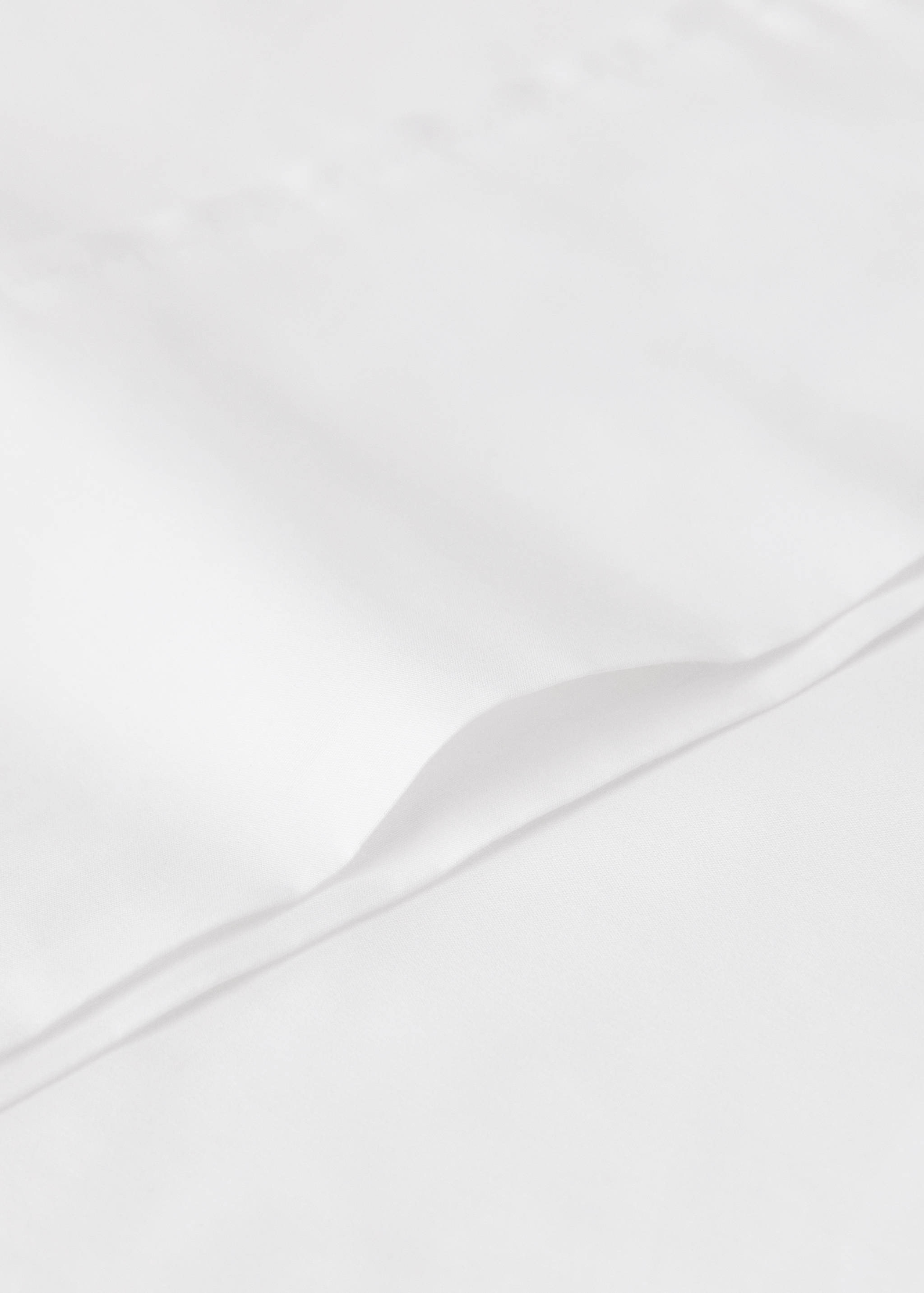300-thread count cotton percale pillowcase, 45x110 cm - Details of the article 1