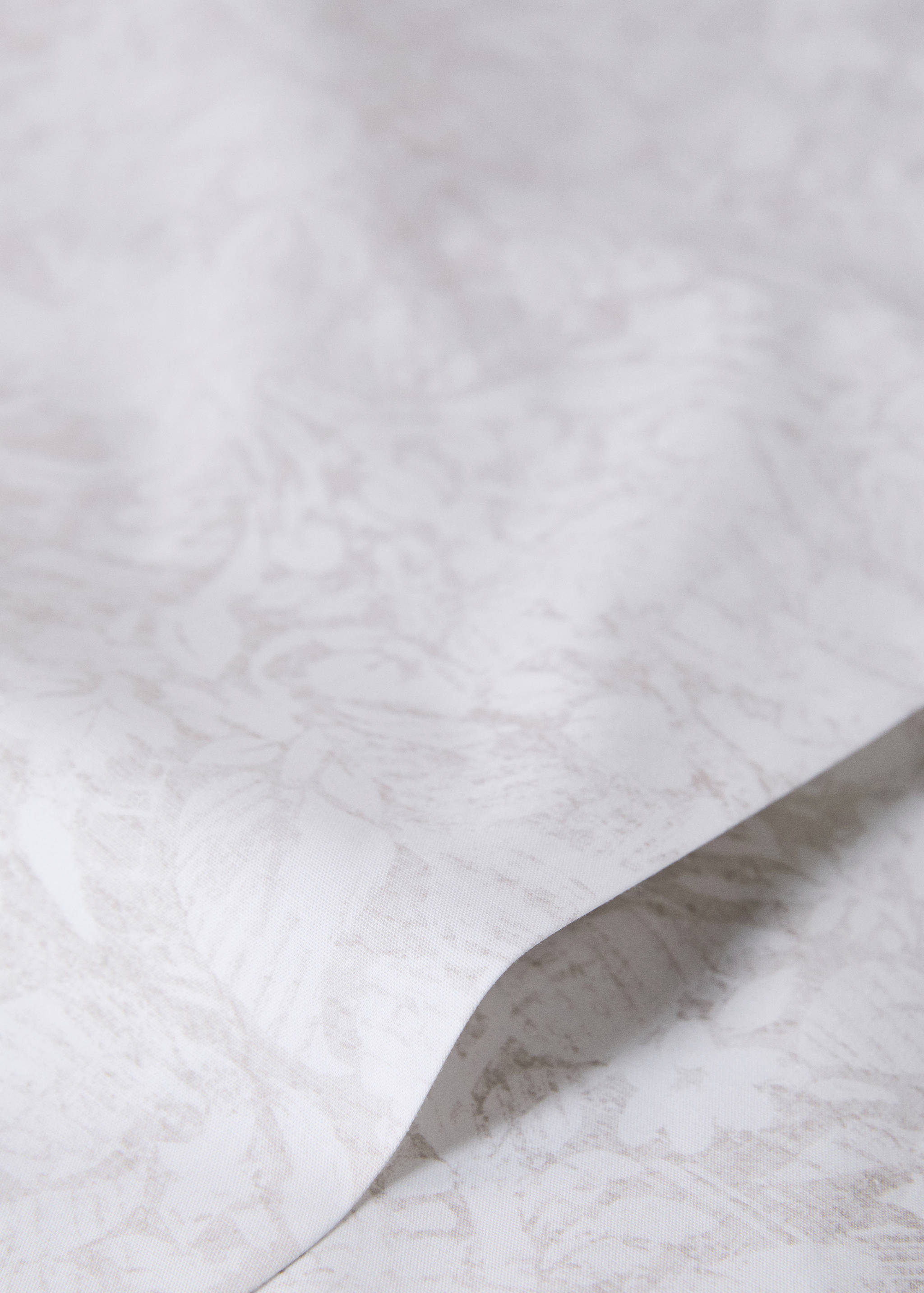 Drap plat percale de coton 200 fils lit 180/200 cm - Détail de l'article 1