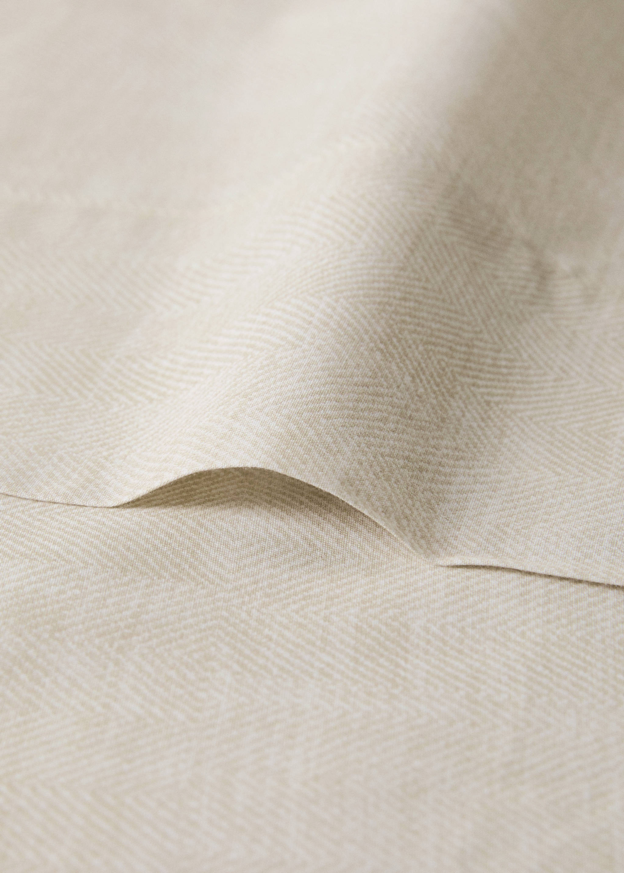 Oberlaken aus Baumwoll-Perkal, 200er Fadendichte, Bett 150/160 cm - Detail des Artikels 1