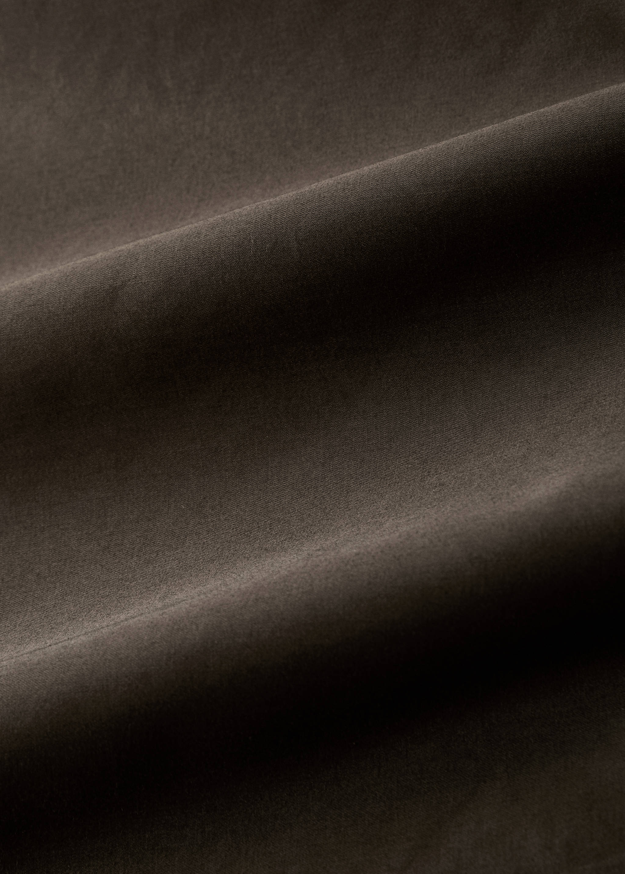 600-thread satin cotton top sheet with trim for 200 cm bed - Details of the article 2