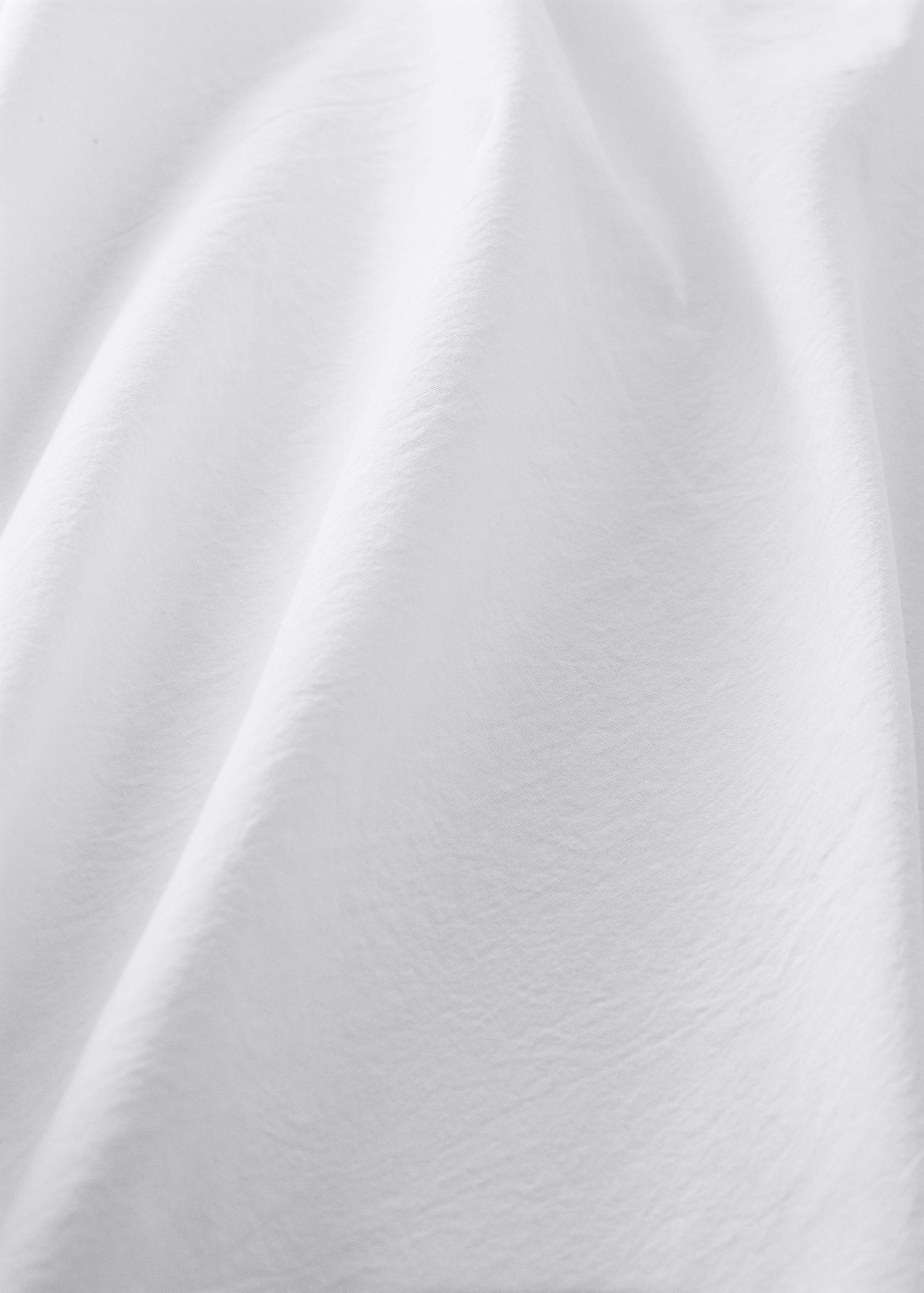 Washed cotton children’s top sheet with lace ruffle for 90 cm bed - Details of the article 2